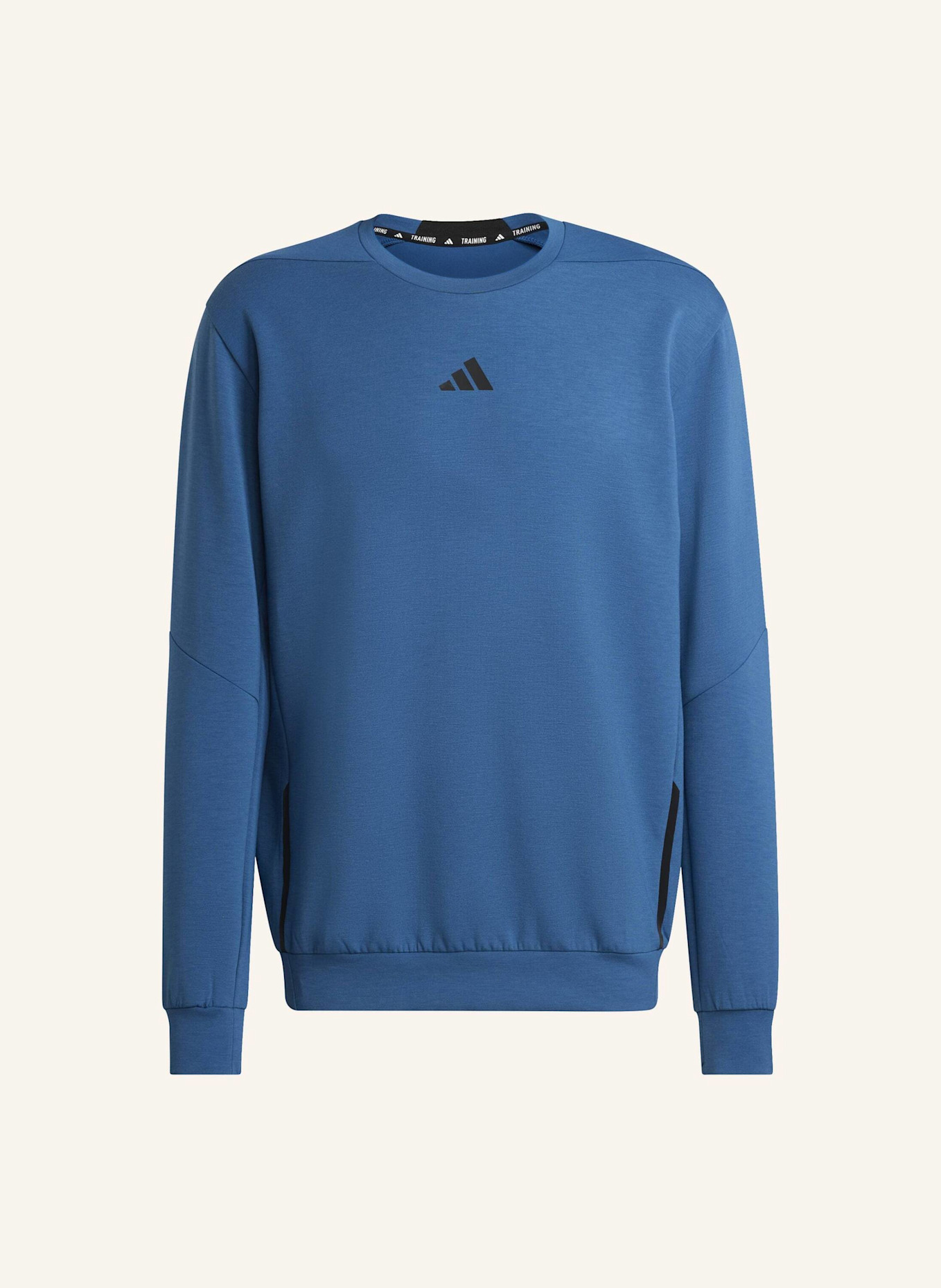 adidas Longsleeve D4T CREW: BLAU