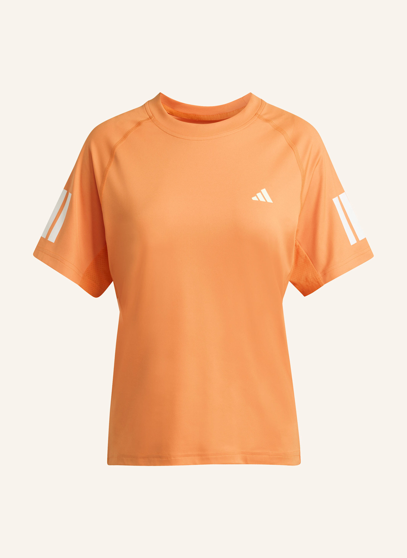 adidas CLUB 3-STREIFEN TENNIS CLIMACOOL T-SHIRT: ORANGE