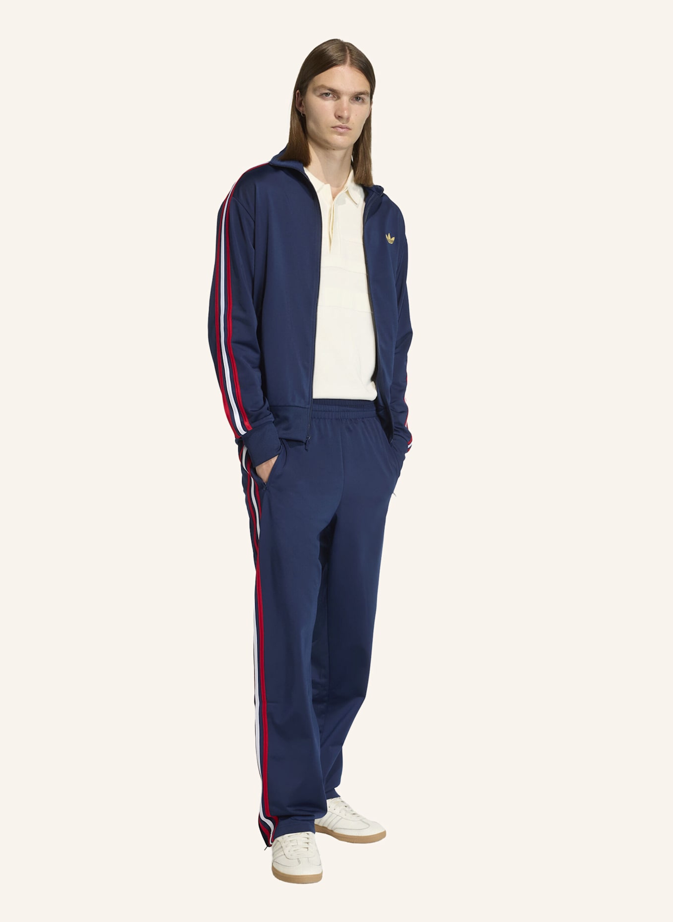 adidas Originals Track Pants FIREBIRD: BLAU/ ROT/ WEISS