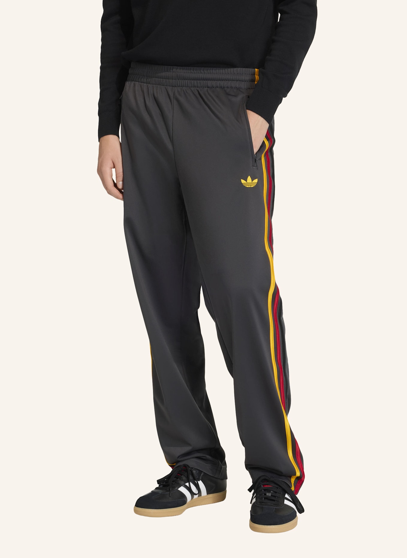 adidas Originals Track Pants FIREBIRD: SCHWARZ/ GELB/ ROT