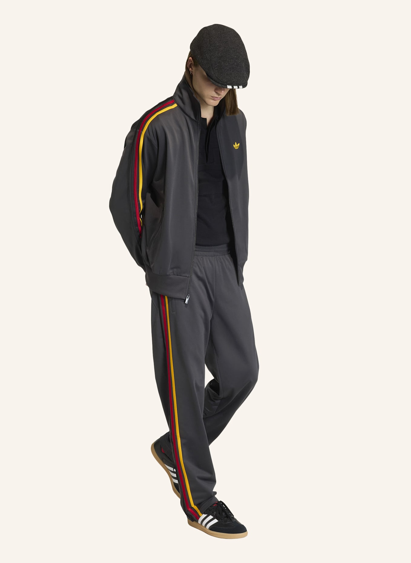 adidas Originals Track Pants FIREBIRD: SCHWARZ/ GELB/ ROT