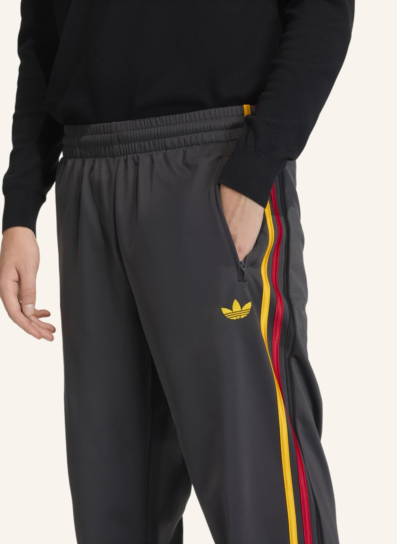adidas Originals Track Pants FIREBIRD: SCHWARZ/ GELB/ ROT