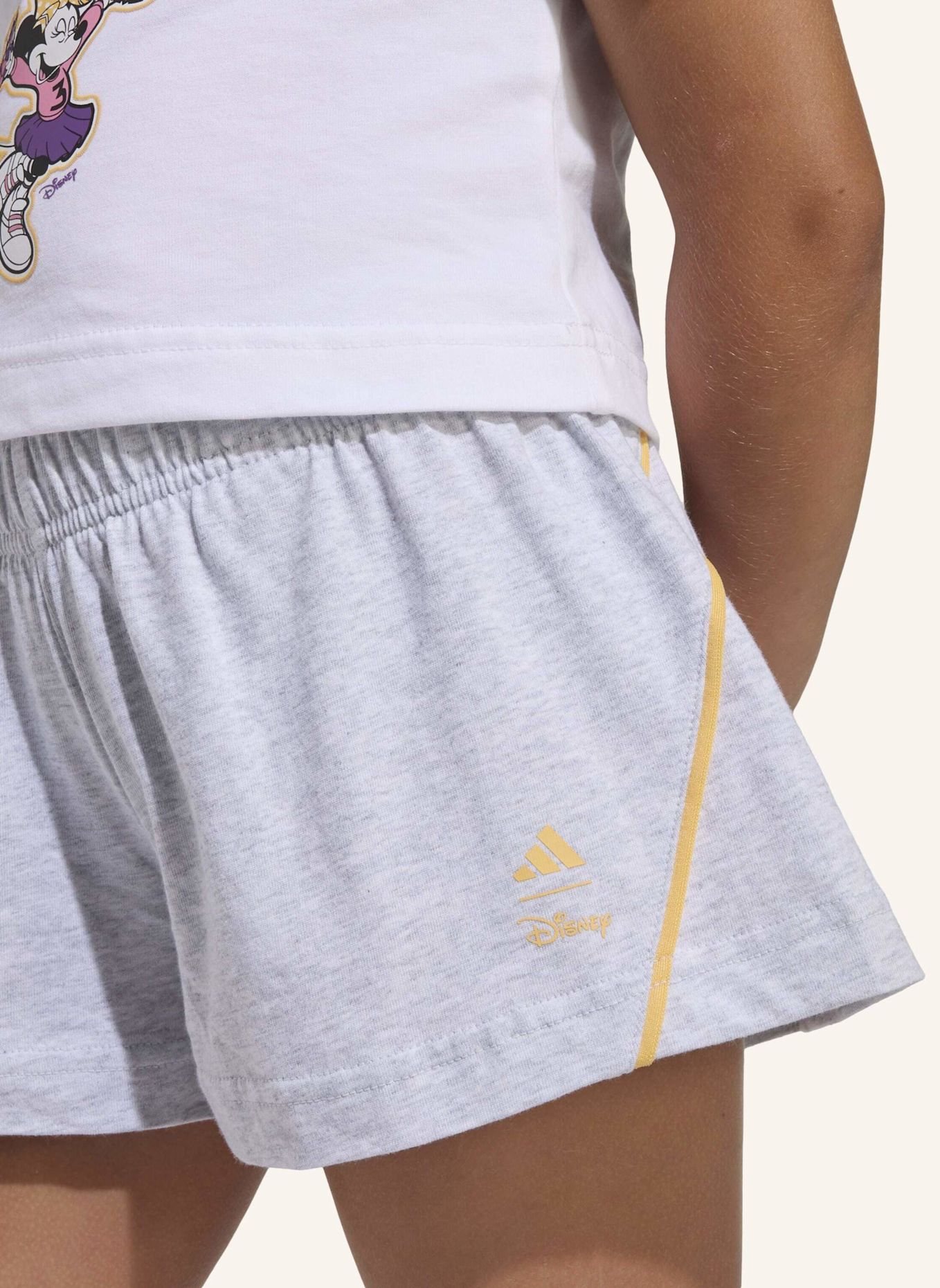 adidas ADIDAS DISNEY MINNIE MOUSE T-SHIRT SET: WEISS/ ORANGE