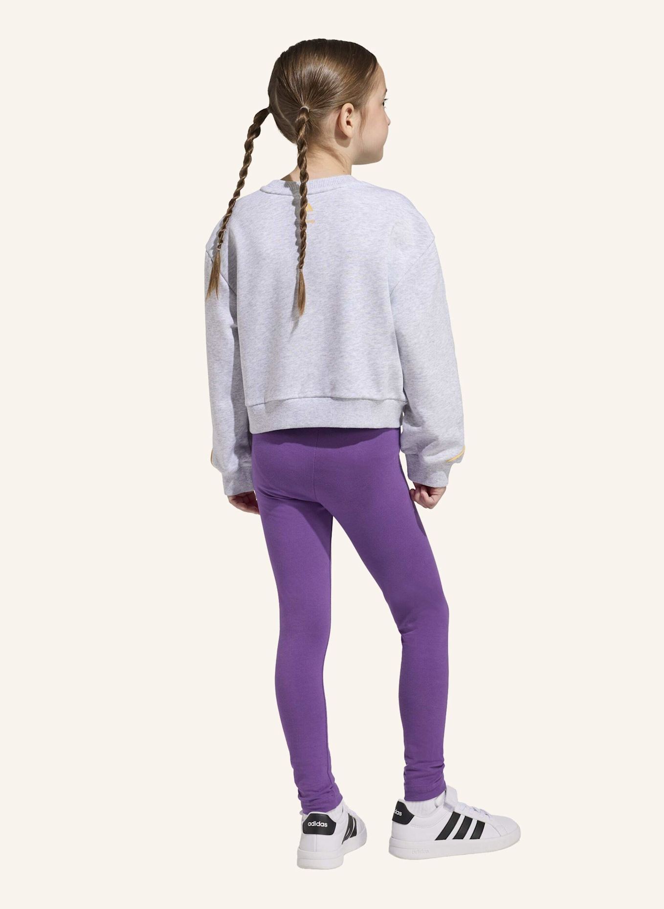 adidas ADIDAS DISNEY MINNIE MAUS JOGGINGANZUG: GRAU/ ORANGE