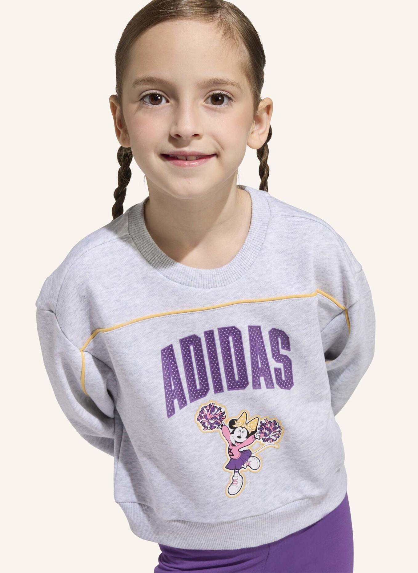 adidas ADIDAS DISNEY MINNIE MAUS JOGGINGANZUG: GRAU/ ORANGE