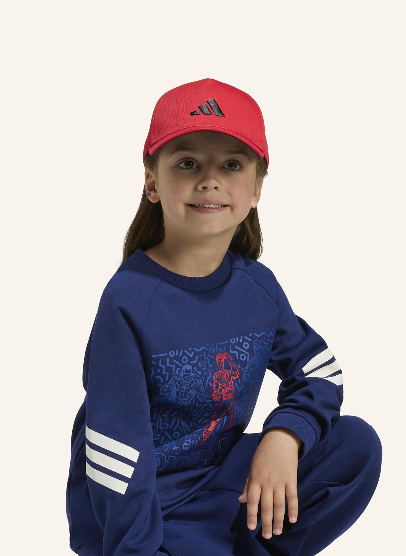 adidas ADIDAS MARVEL SPIDER-MAN JOGGINGANZUG: BLAU