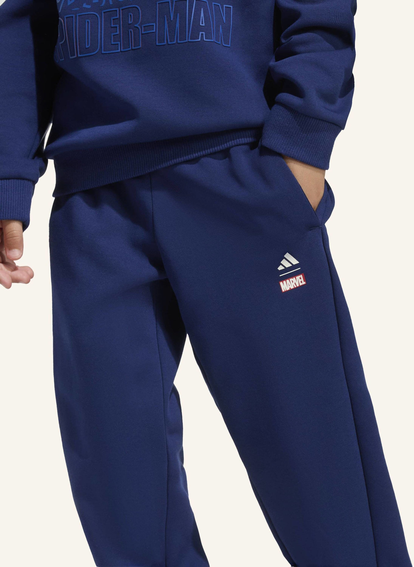 adidas ADIDAS MARVEL SPIDER-MAN JOGGINGANZUG: BLAU