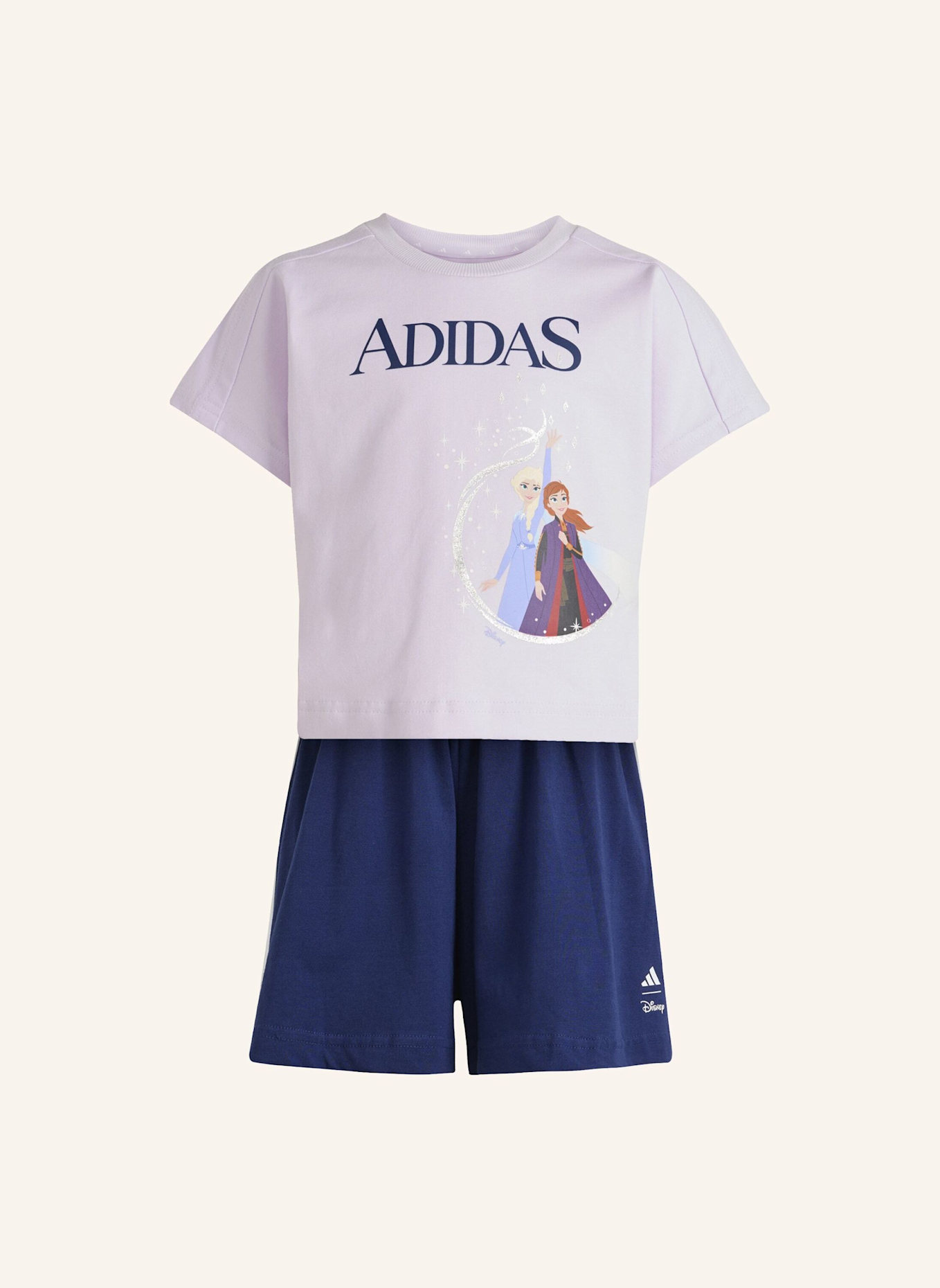 adidas ADIDAS DISNEY FROZEN T-SHIRT SET: LILA/ BLAU
