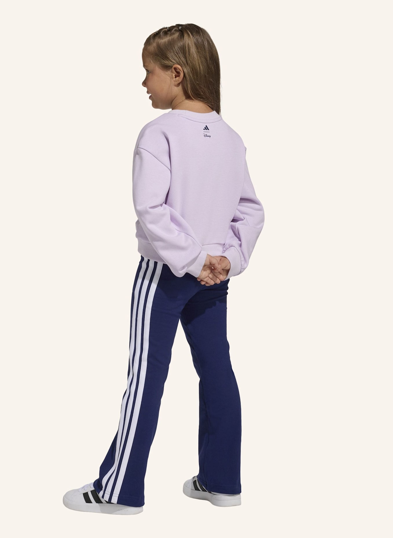 adidas ADIDAS DISNEY DIE EISKÖNIGIN JOGGINGANZUG: LILA/ BLAU