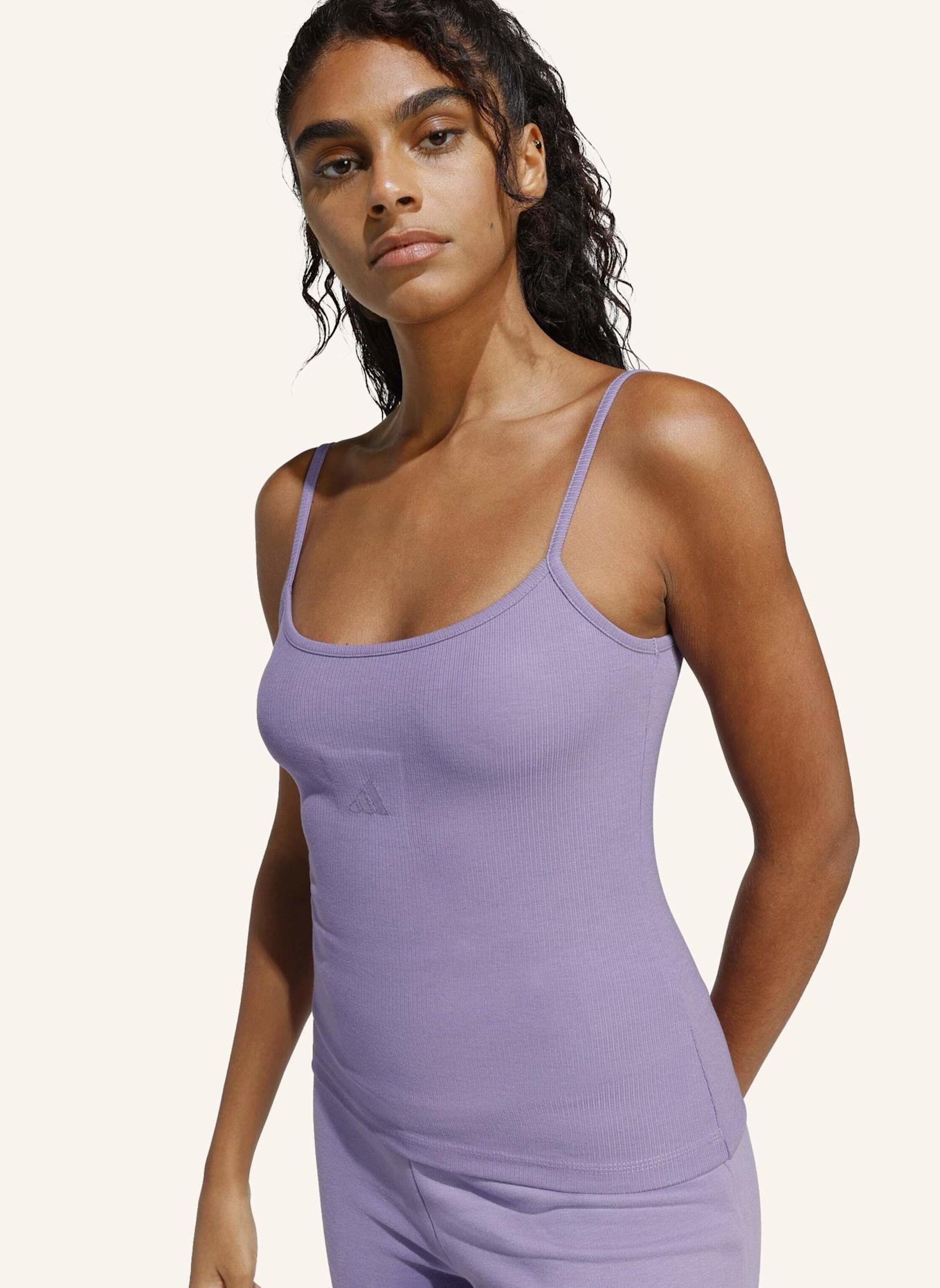 adidas Top SEASONAL ESSENTIALS RIB: LILA