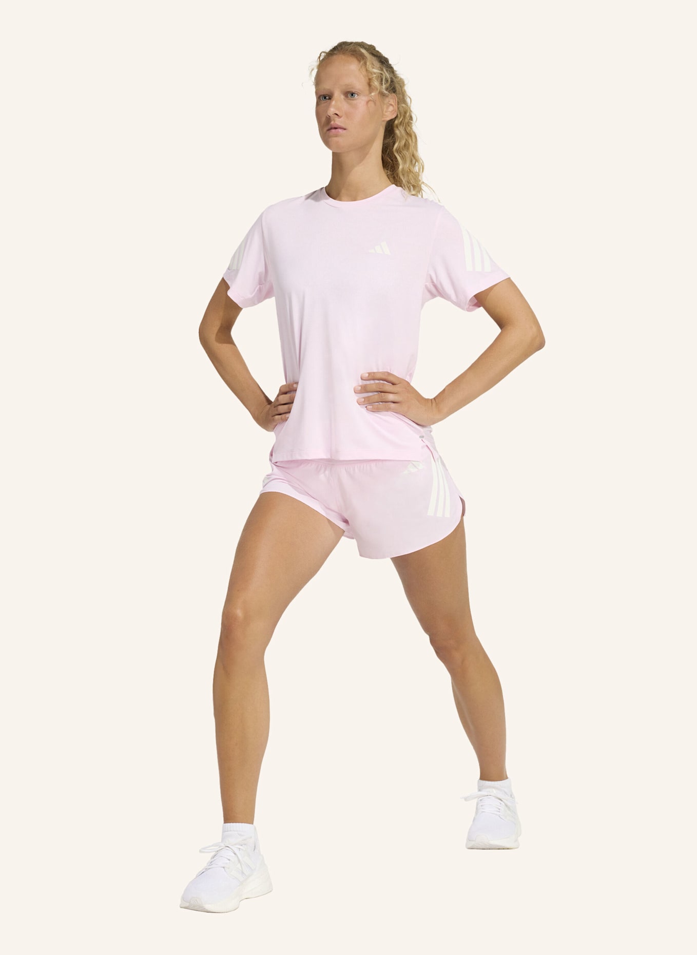 adidas 2-in-1-Laufshorts ADI365: ROSA