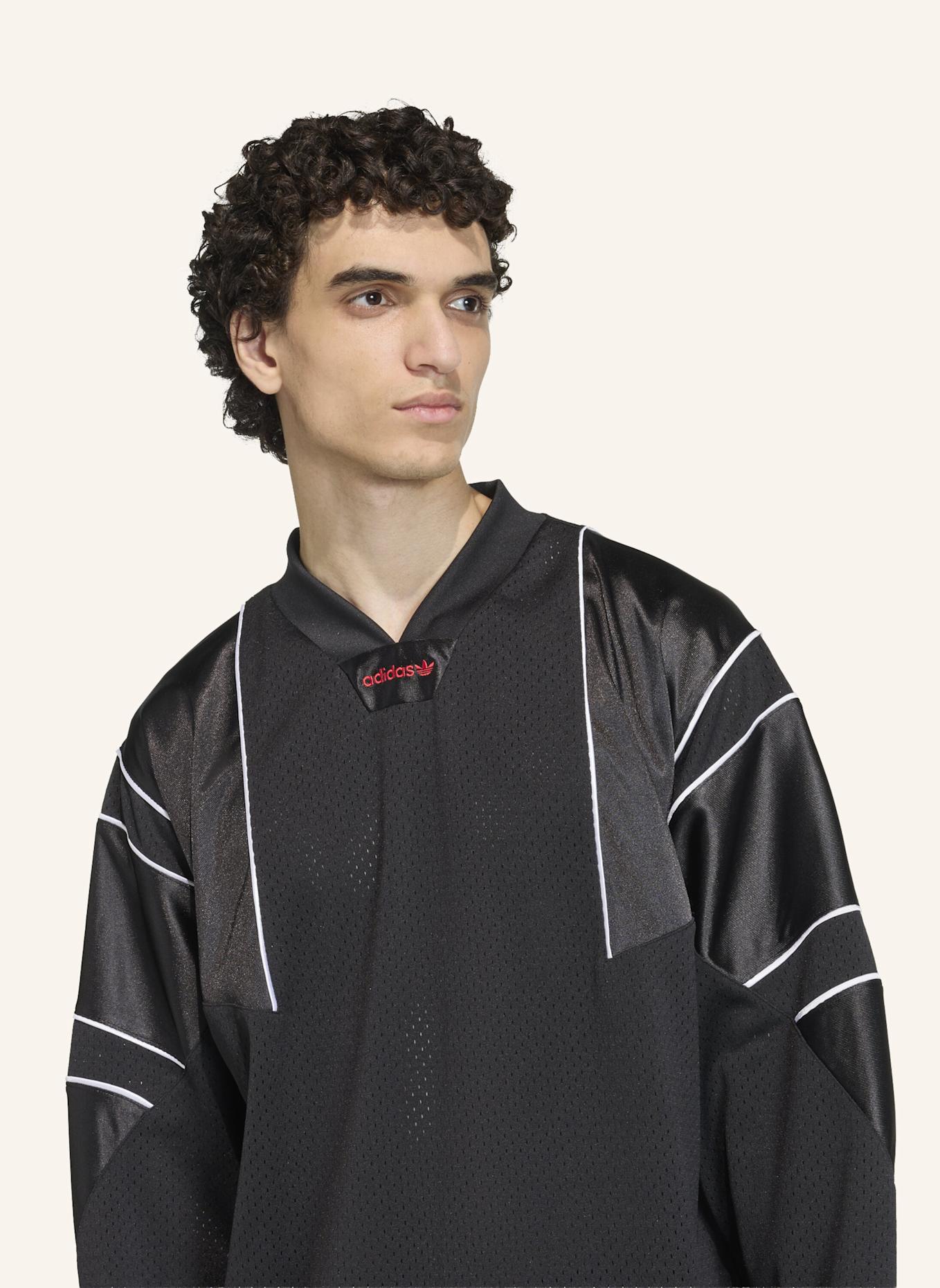 adidas Originals LANGÄRMELIGES JERSEY: SCHWARZ