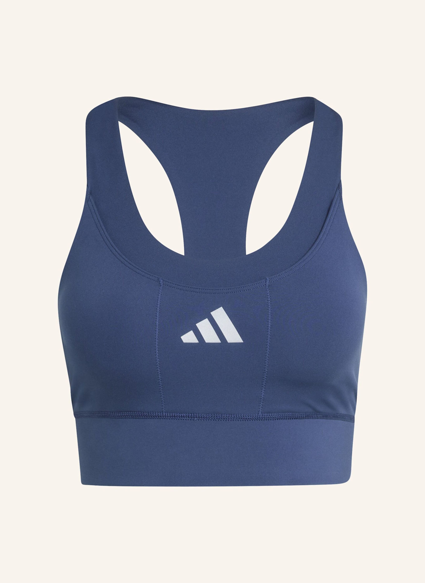 adidas ADI365 RUNNING POCKET MEDIUM SUPPORT BH: BLAU