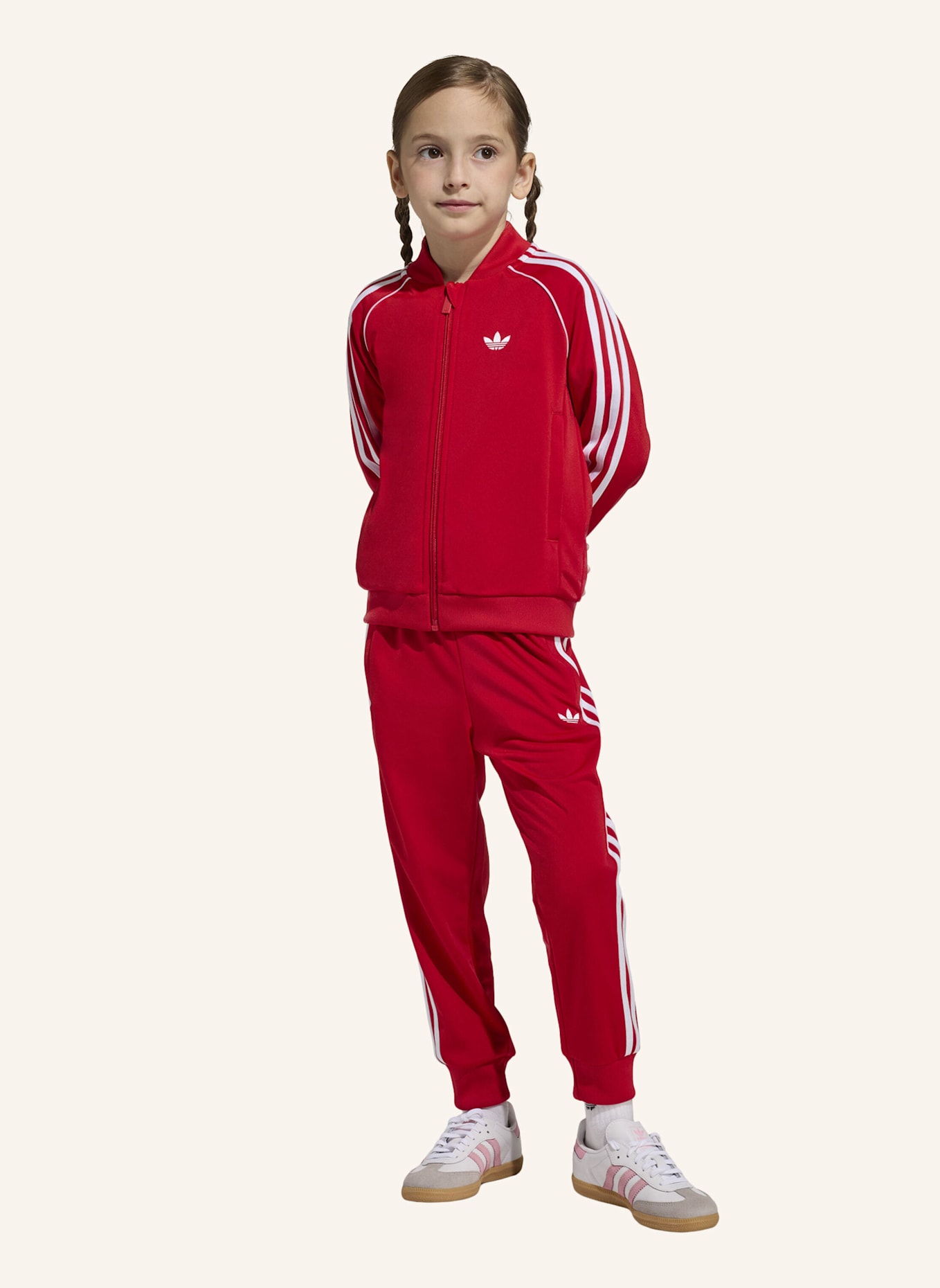 adidas Originals SST TRAININGSANZUG: ROT