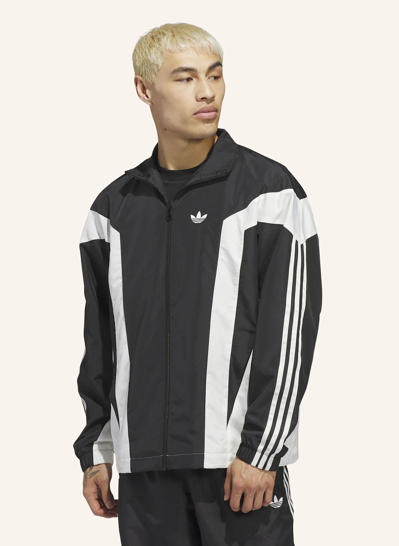 adidas Originals ORIGINALS BASKETBALL WINDBREAKER JACKE: SCHWARZ
