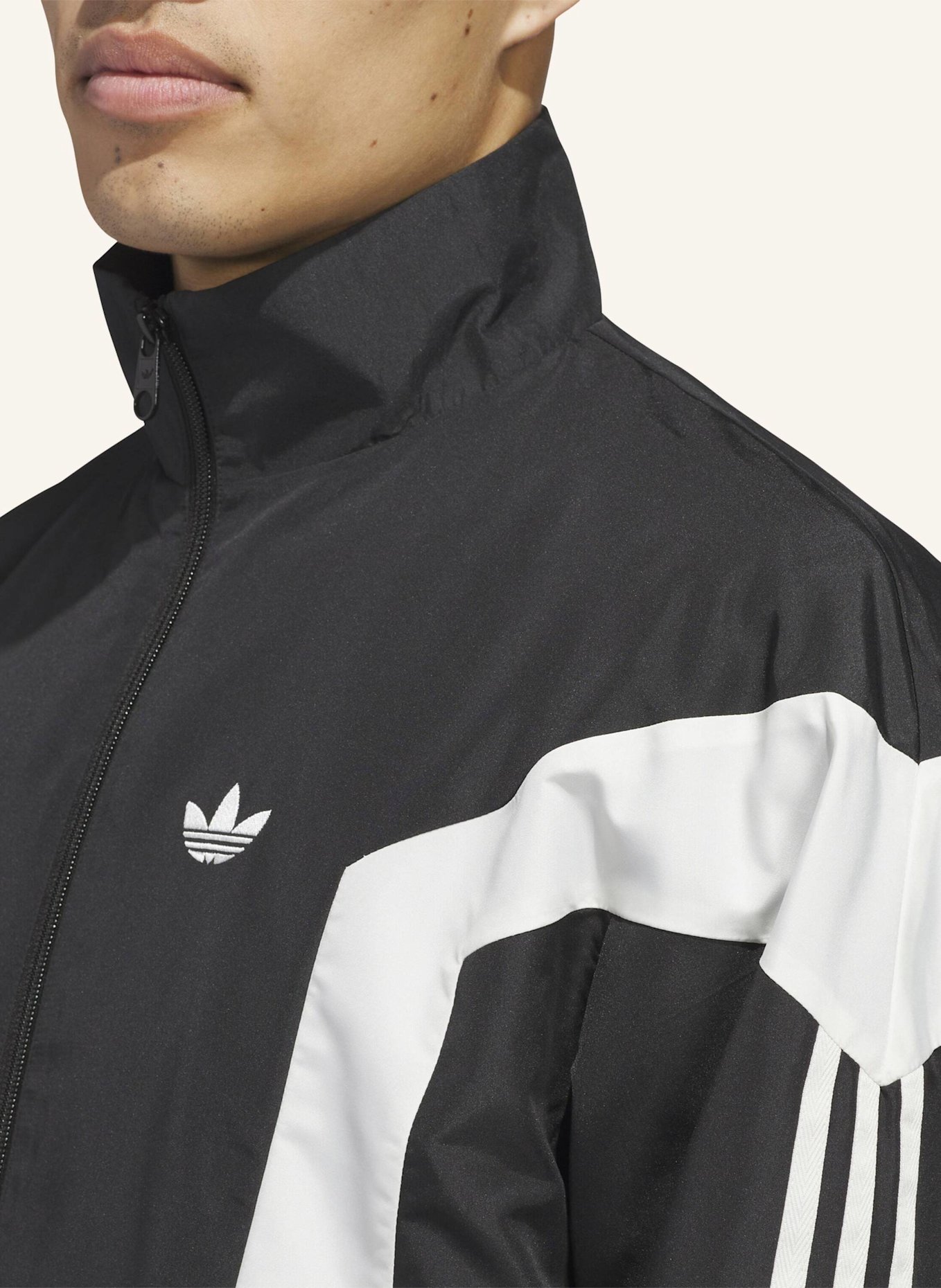 adidas Originals ORIGINALS BASKETBALL WINDBREAKER JACKE: SCHWARZ