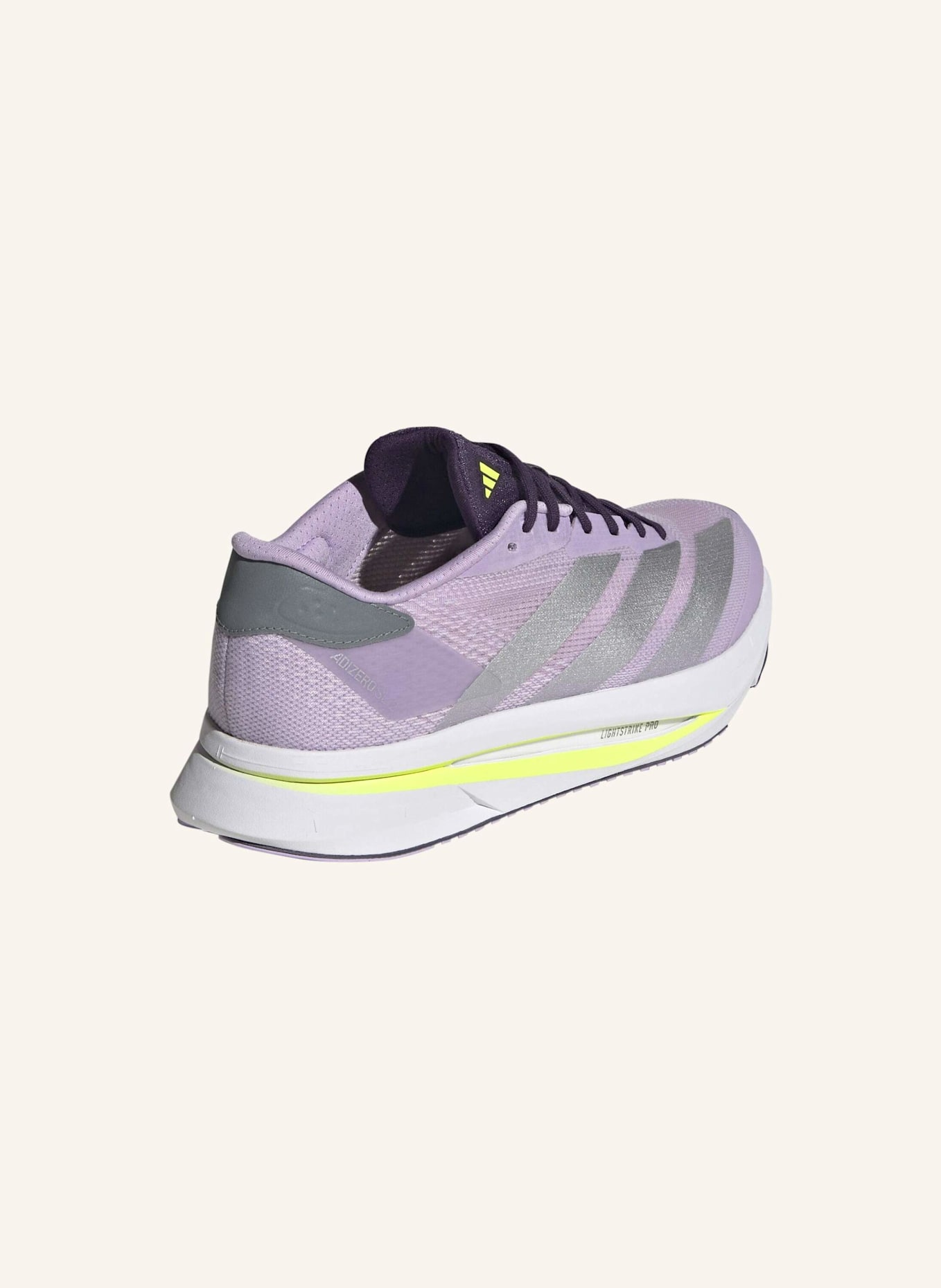 adidas ADIZERO SL2 SCHUH: HELLLILA/ SILBER/ GELB
