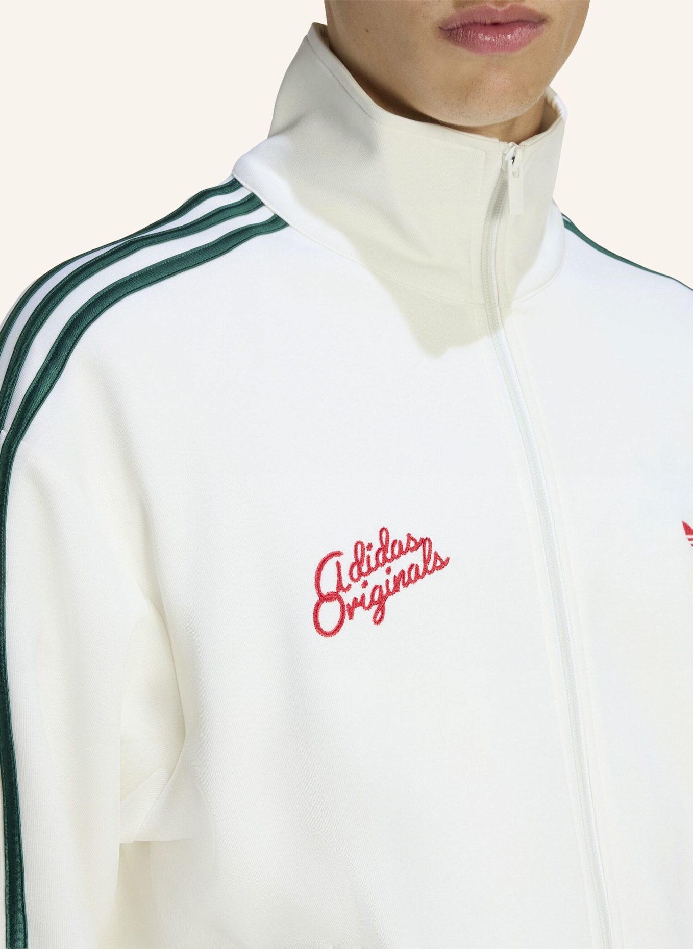 adidas Originals FIREBIRD TRACK TOP ROSES: WEISS/ GRÜN