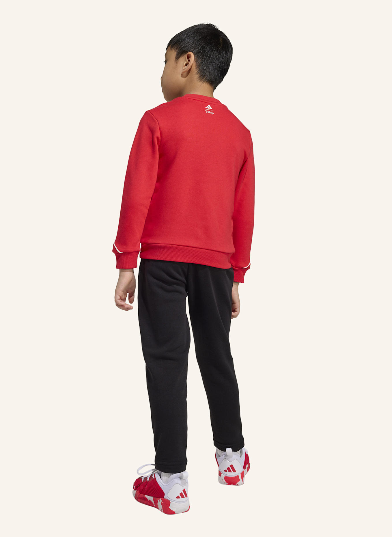 adidas ADIDAS DISNEY MICKY MAUS JOGGINGANZUG: ROT/ WEISS