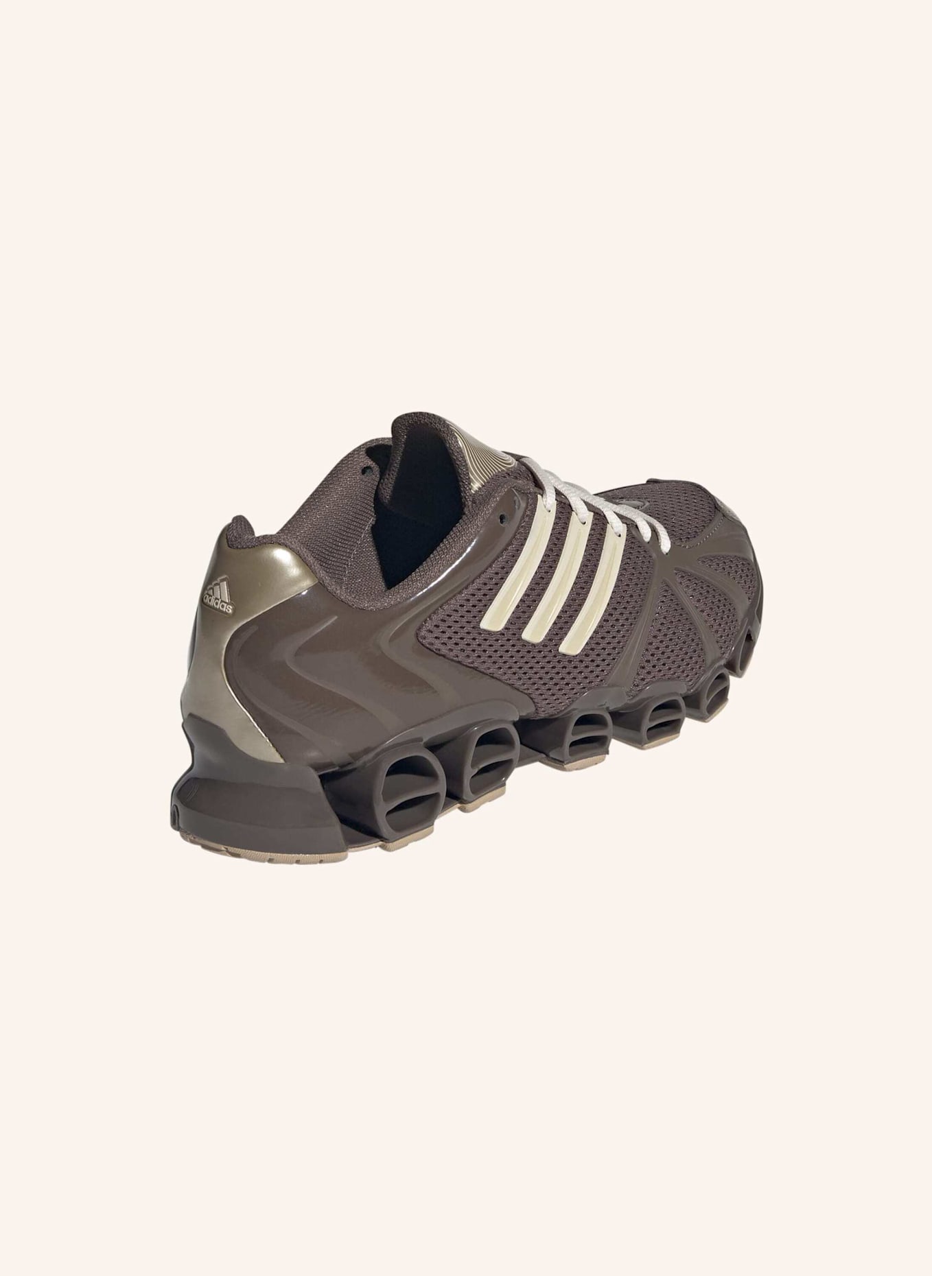 adidas Originals MEGA GHOSTRIDE SCHUH: BRAUN/ WEISS/ GOLD