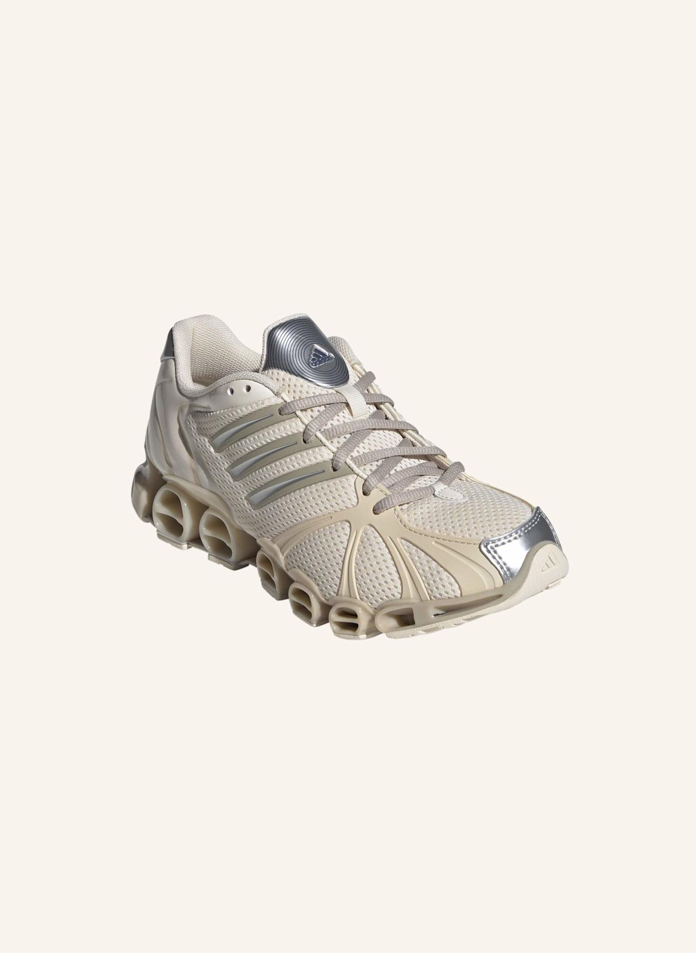 adidas Originals MEGA GHOSTRIDE SCHUH: WEISS/ BEIGE/ SILBER
