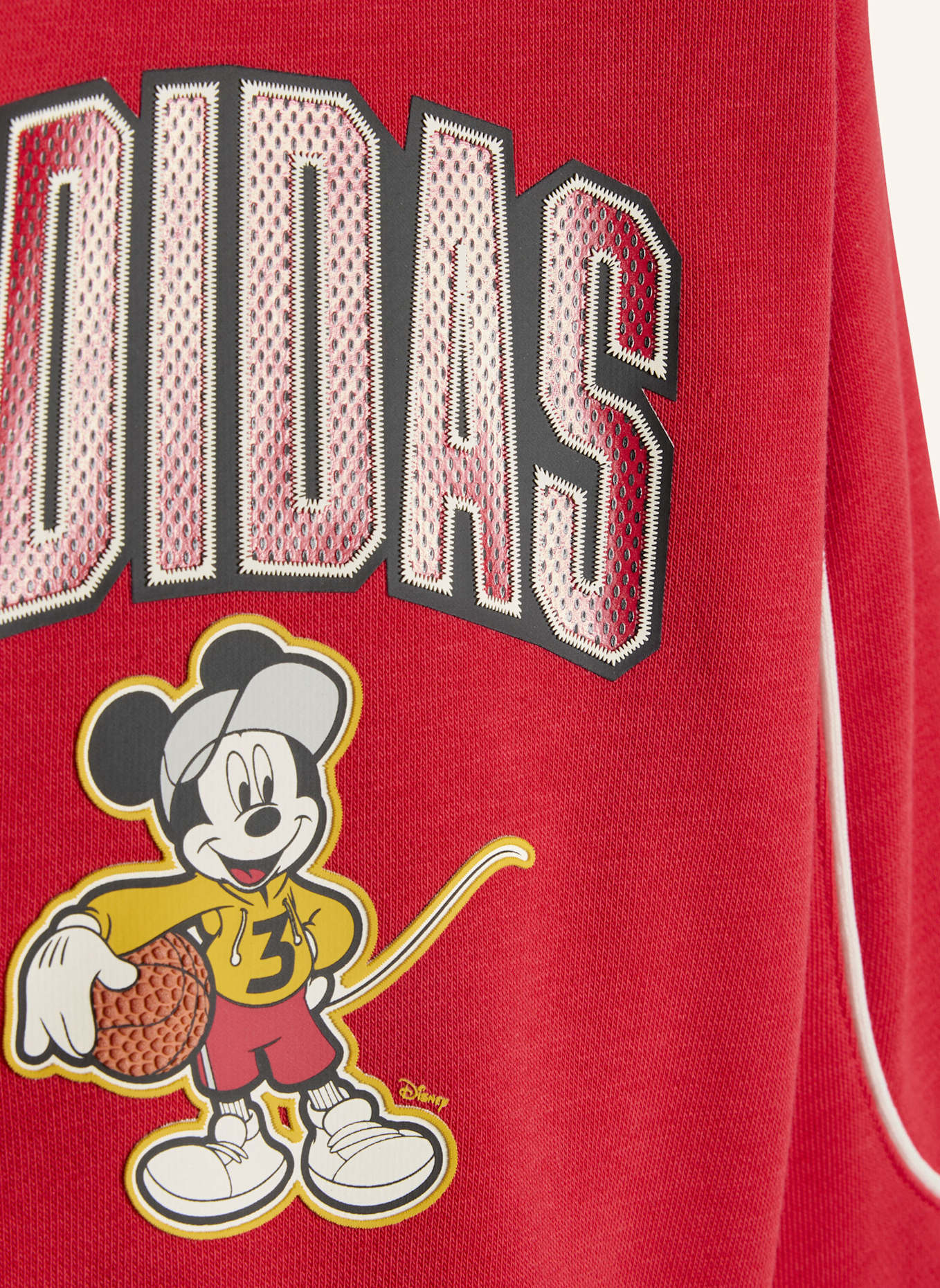 adidas ADIDAS DISNEY MICKY MAUS JOGGINGANZUG: ROT/ WEISS