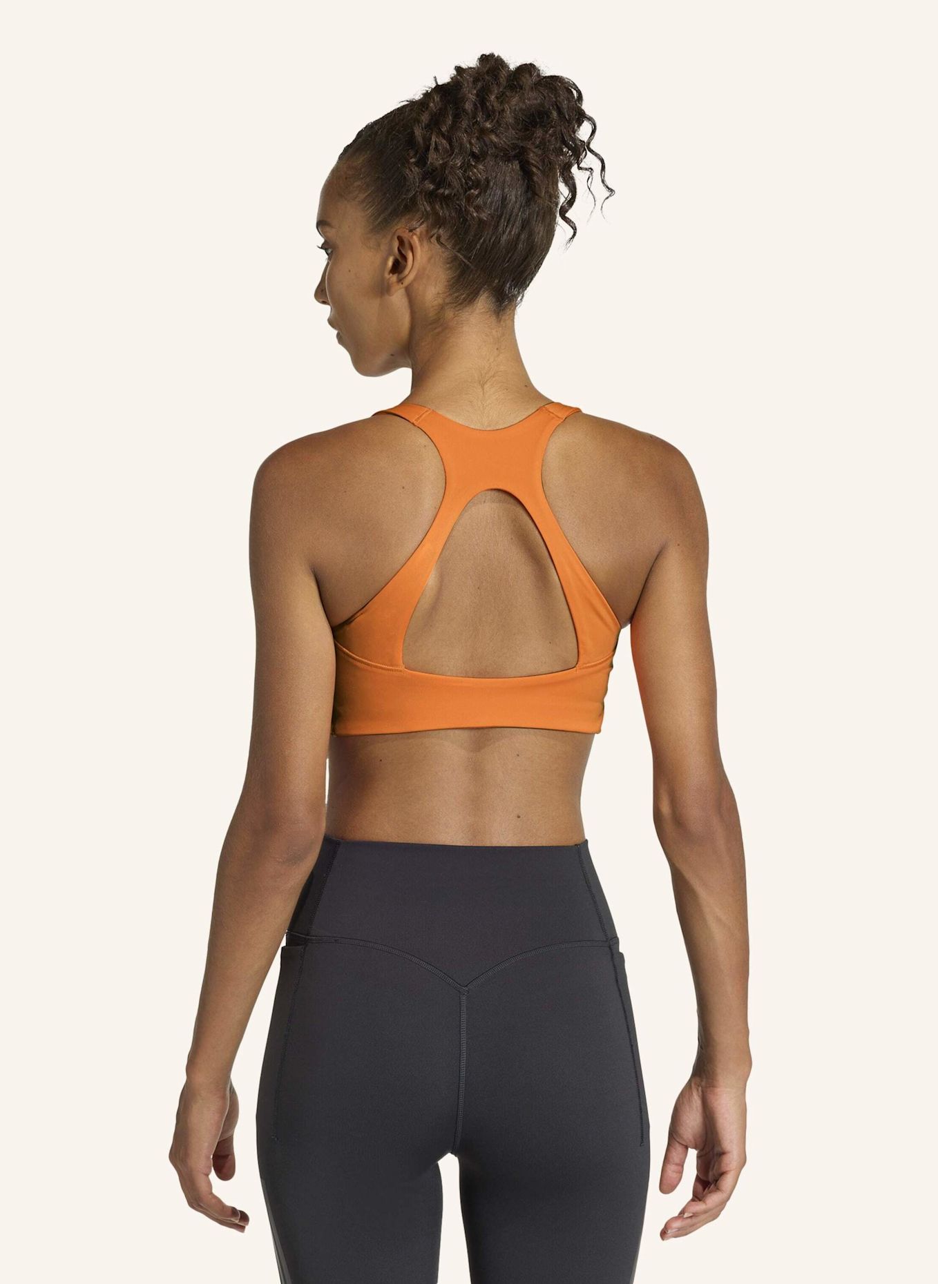 adidas Sport-BH OPTIME: ORANGE
