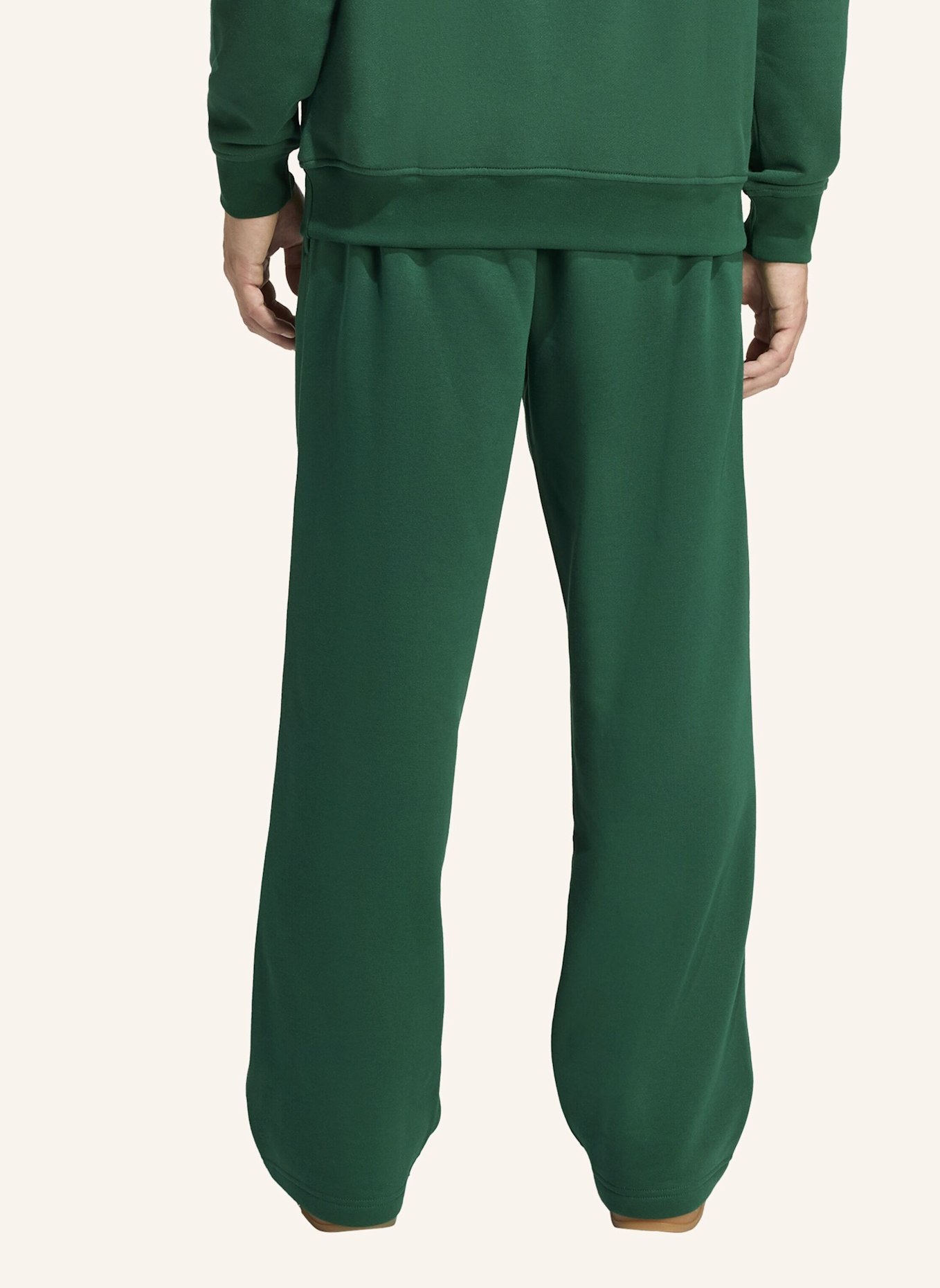 adidas Originals TREFOIL ESSENTIALS OPEN HEM HOSE: GRÜN