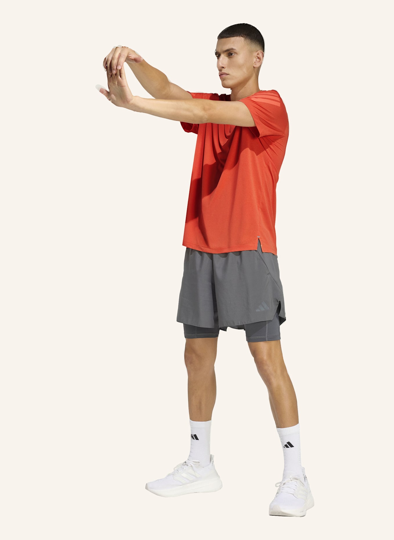 adidas Laufshirt ADI365 CLIMACOOL: ORANGE