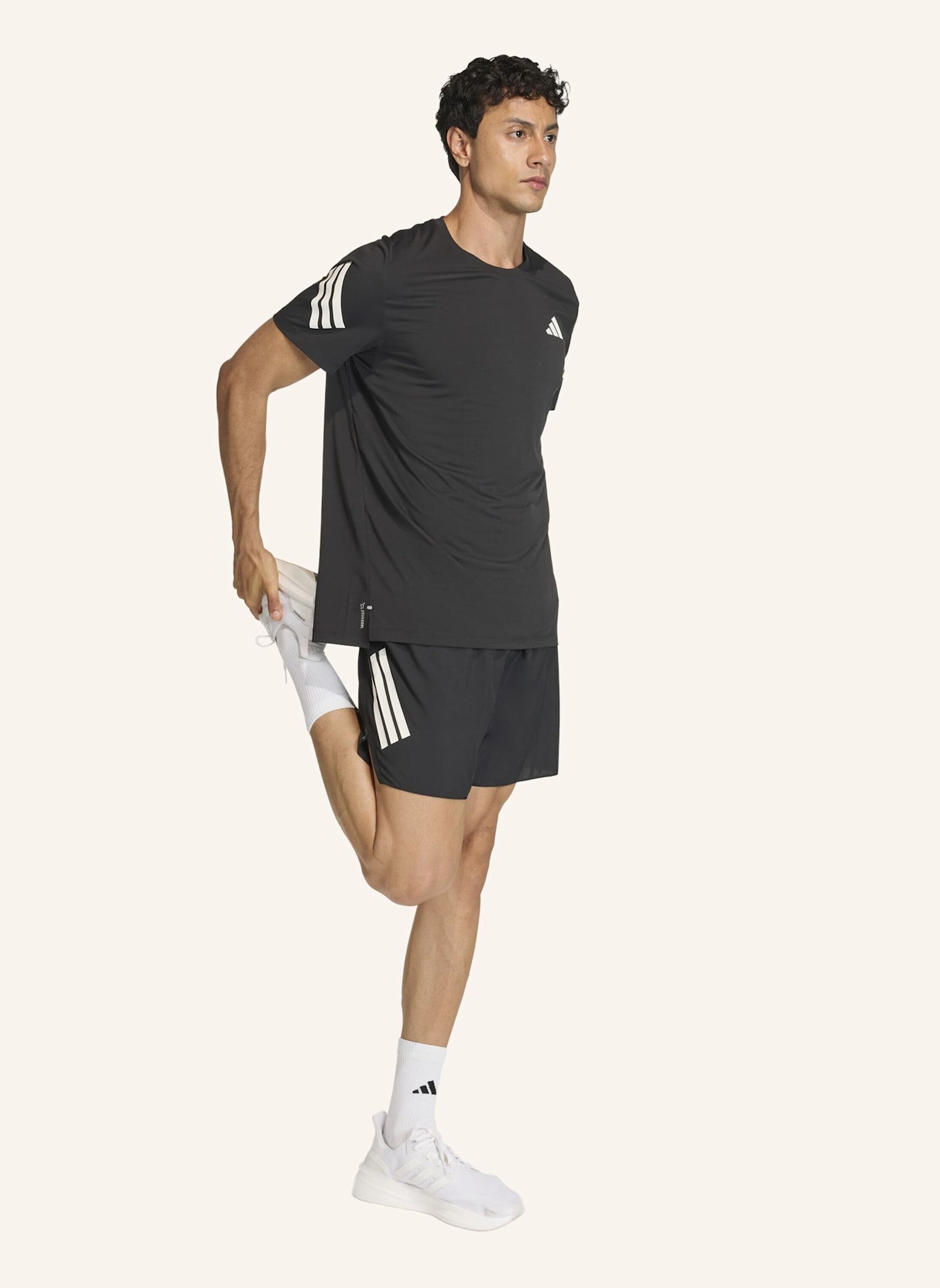 adidas 2-in-1-Laufshorts ADI365: SCHWARZ