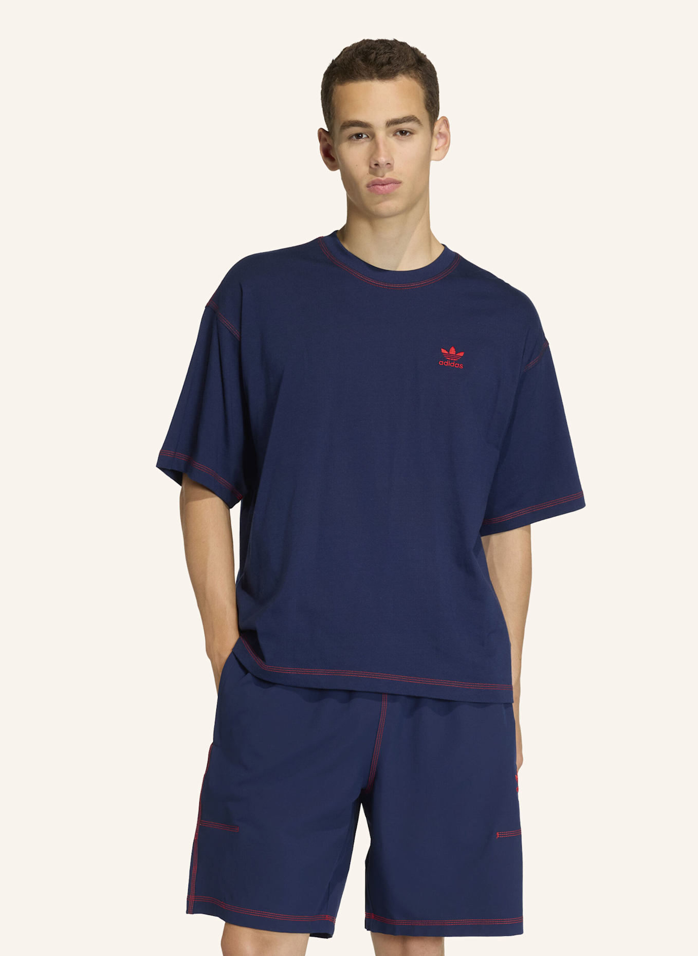 adidas Originals T-Shirt ESSENTIALS: BLAU