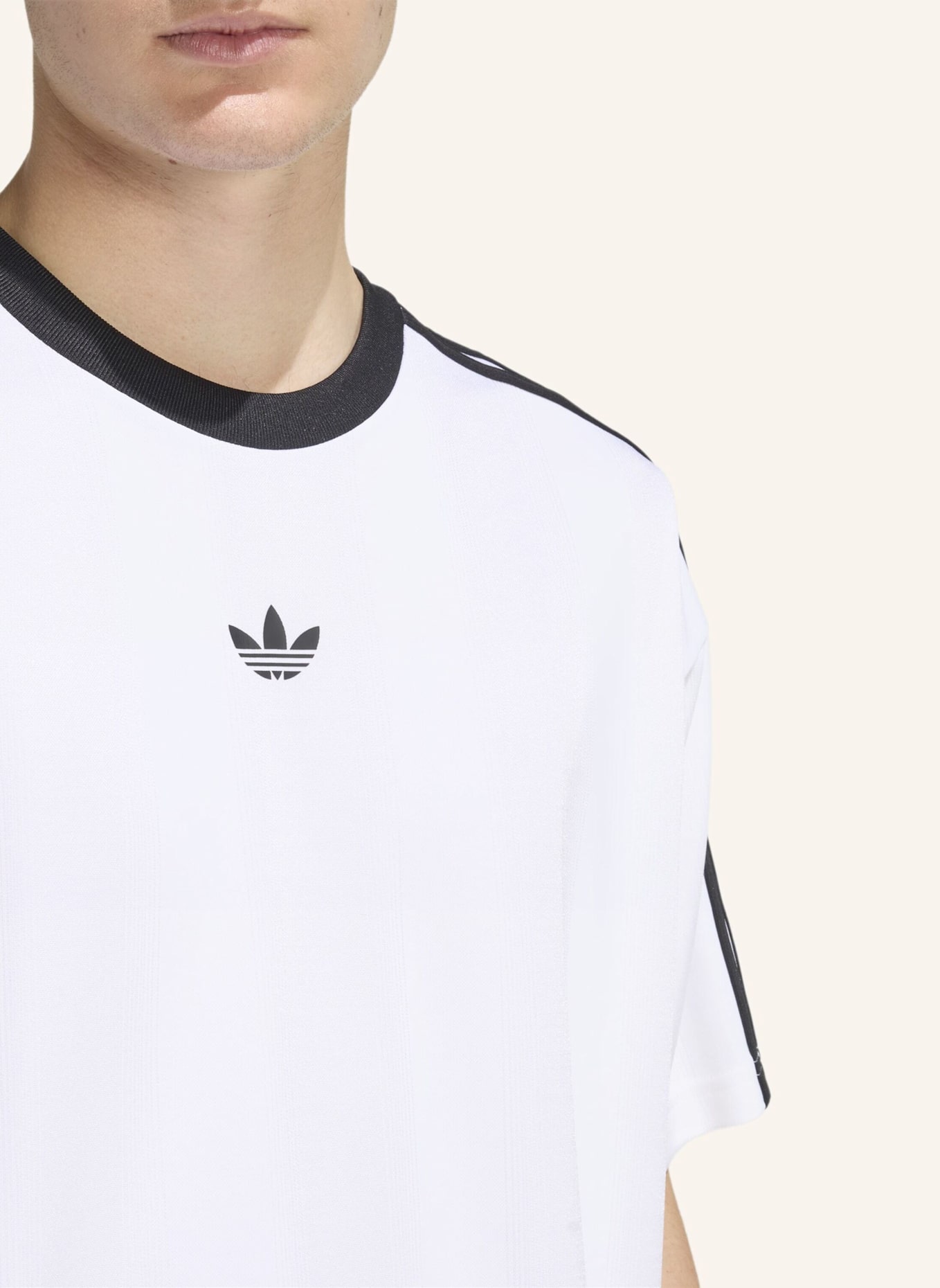 adidas Originals ADIDAS ADICOLOR JACQUARD TRIKOT: WEISS