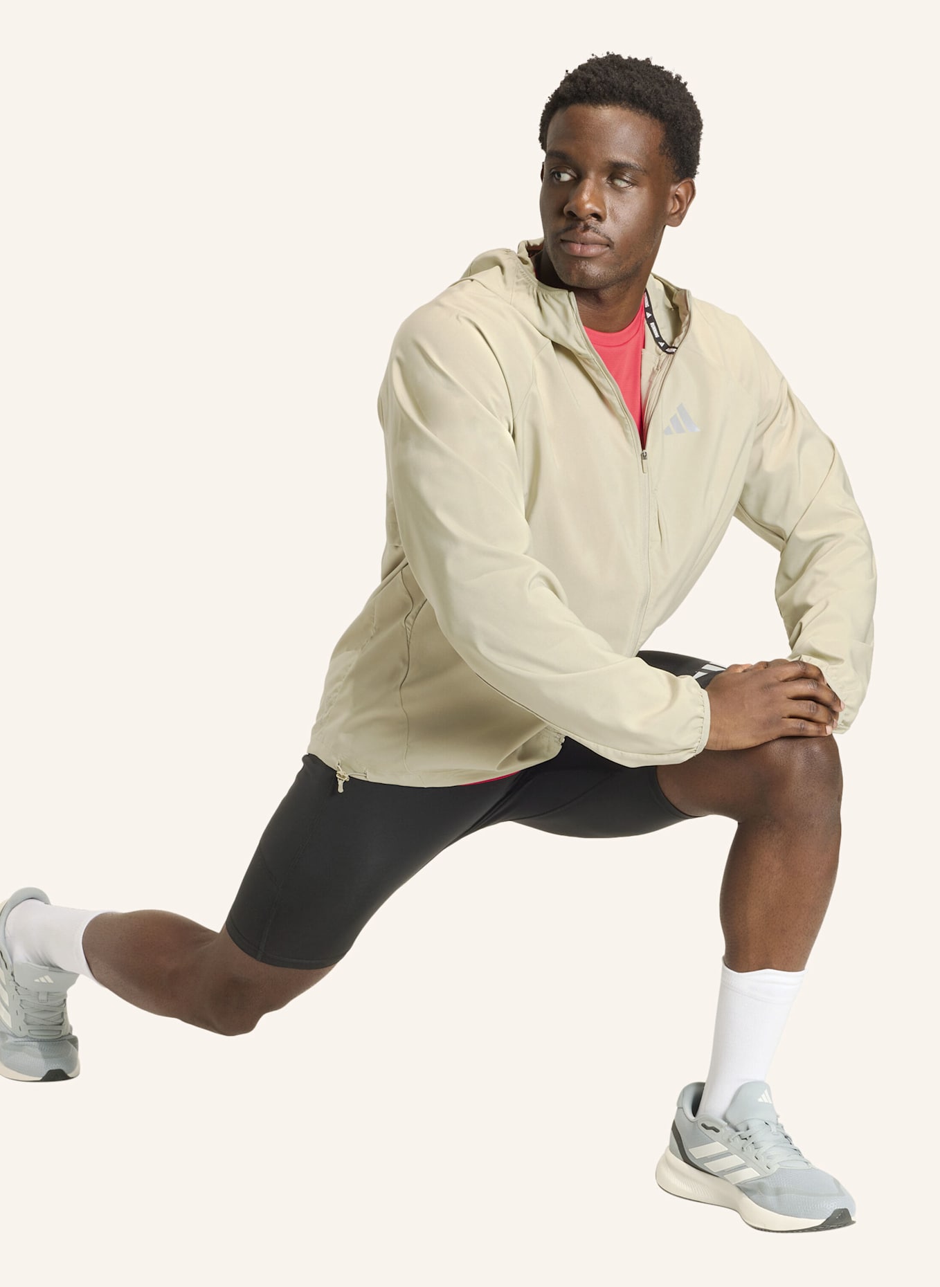 adidas ADI365 RUNNING ESSENTIALS JACKE: BRAUN