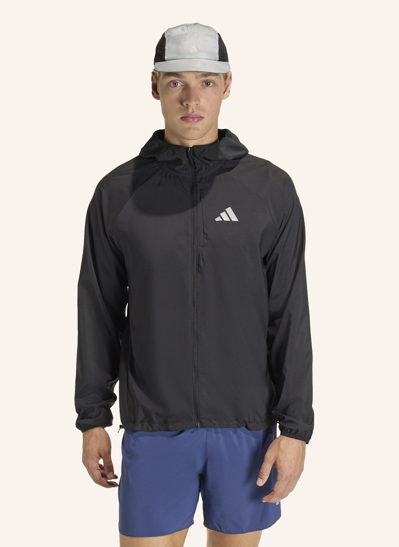 adidas ADI365 RUNNING ESSENTIALS JACKE: SCHWARZ