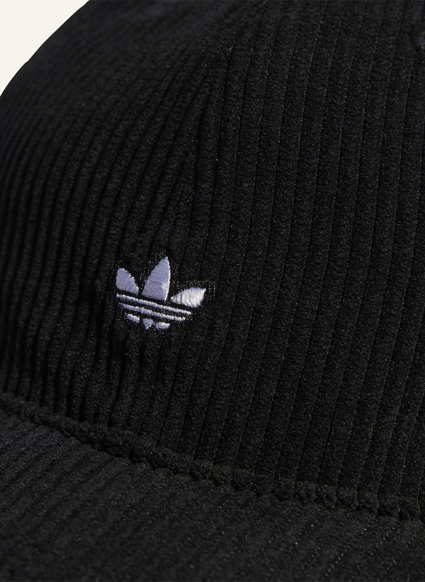 adidas Originals Cap CORDUROY BASEBALL CAP: SCHWARZ