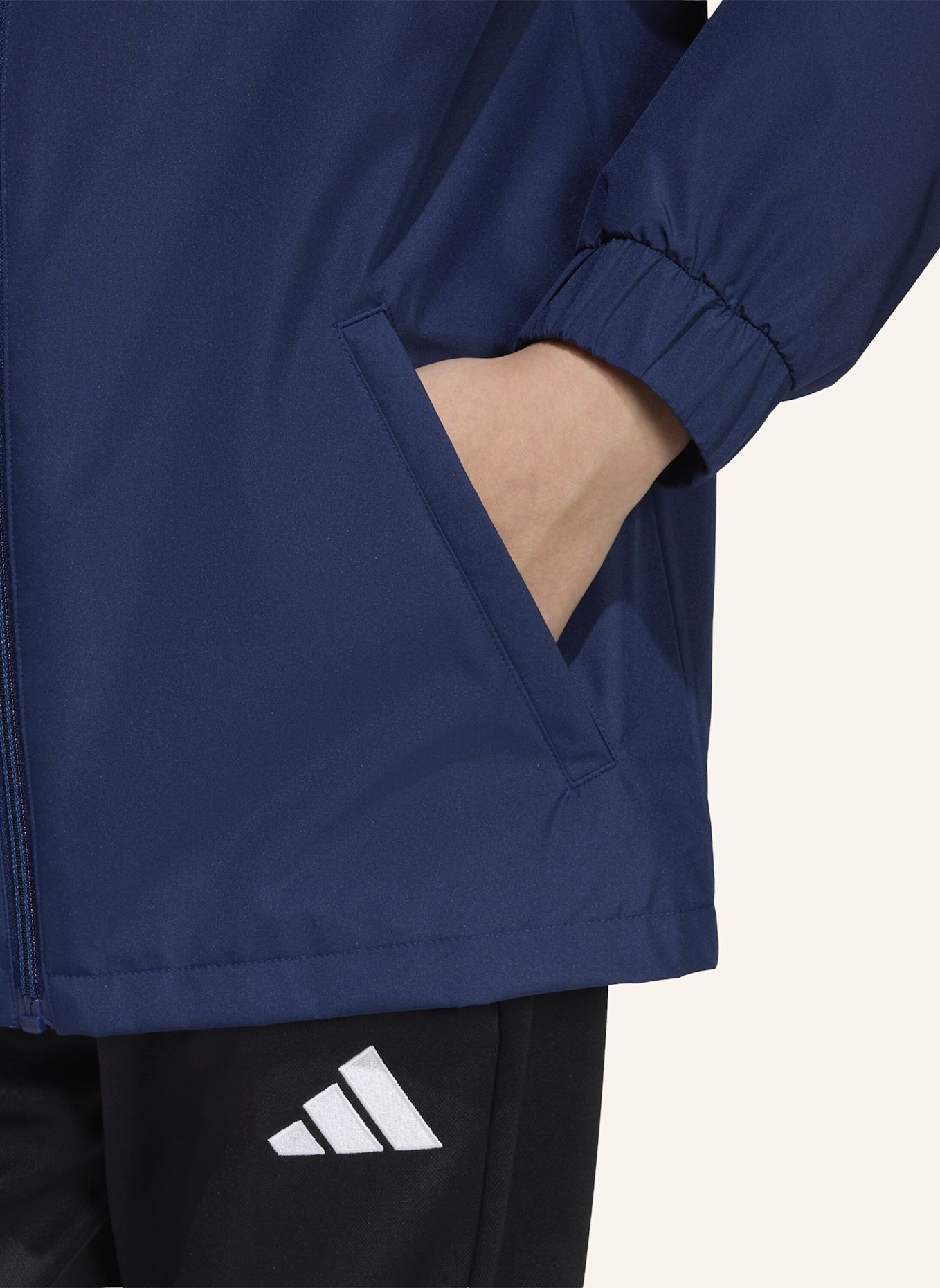 adidas ENTRADA26 KIDS ALLWETTERJACKE: WEISS