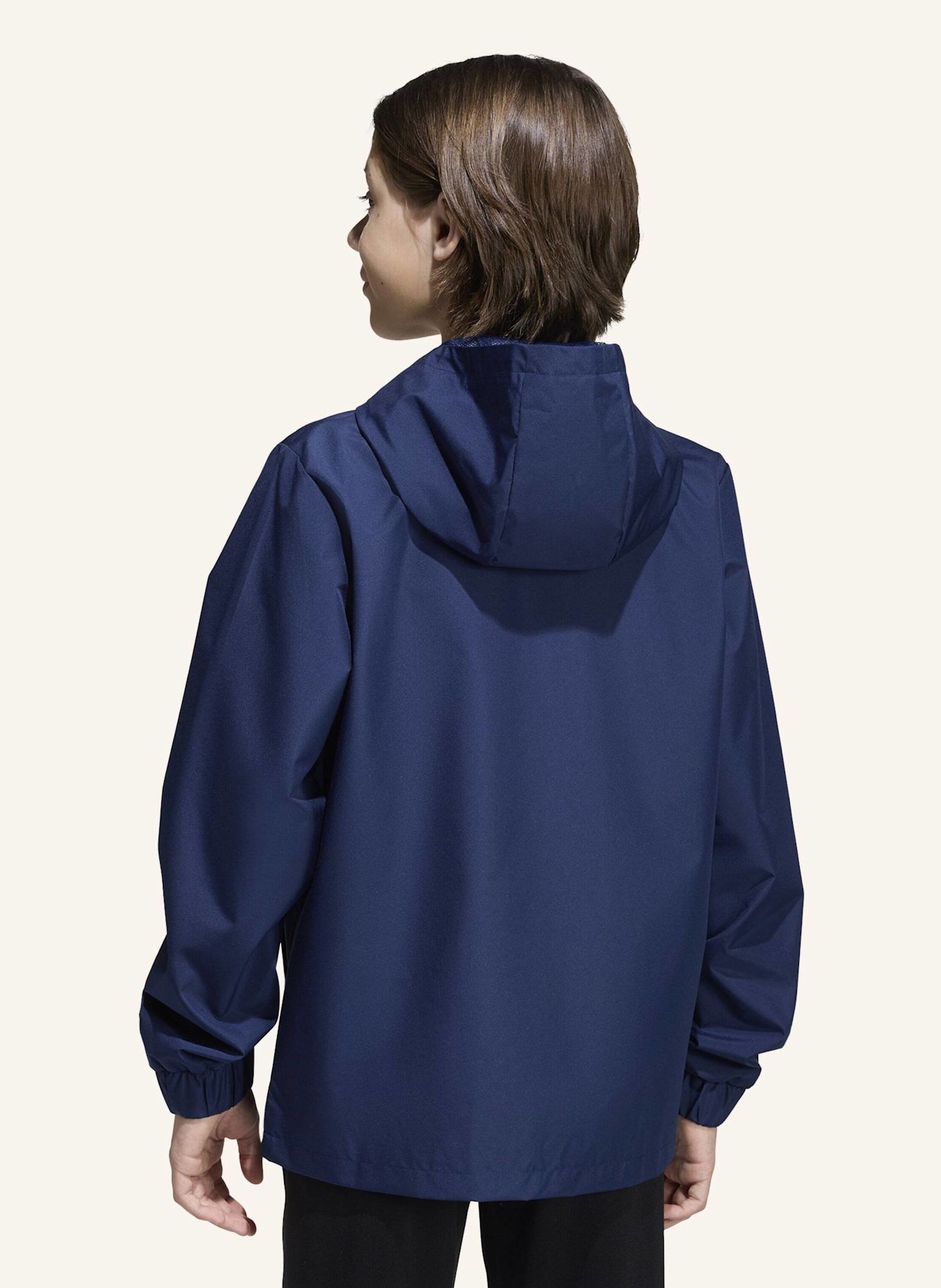 adidas ENTRADA26 KIDS ALLWETTERJACKE: WEISS