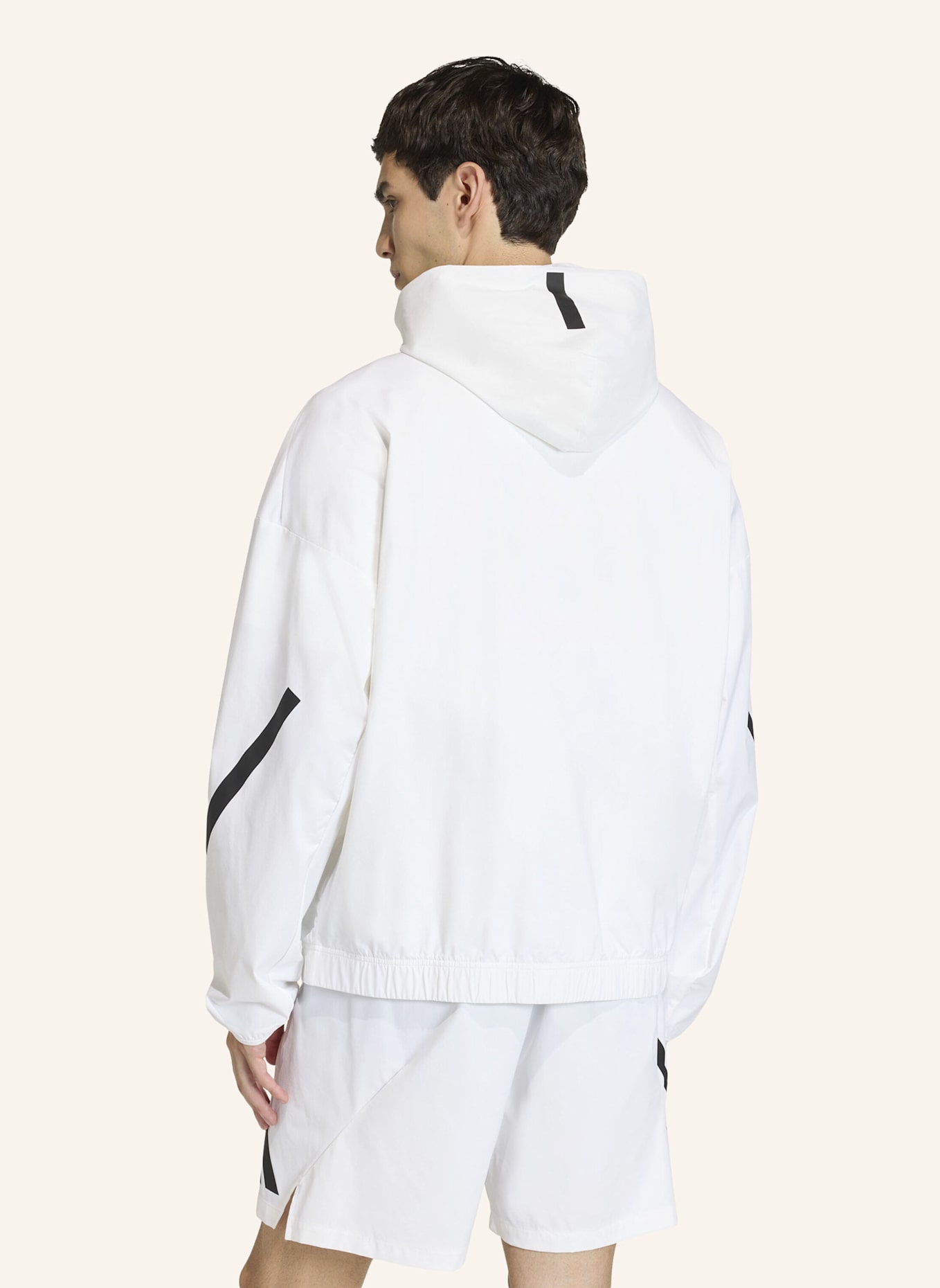 adidas ADIDAS Z.N.E. WOVEN TRAININGSJACKE: WEISS
