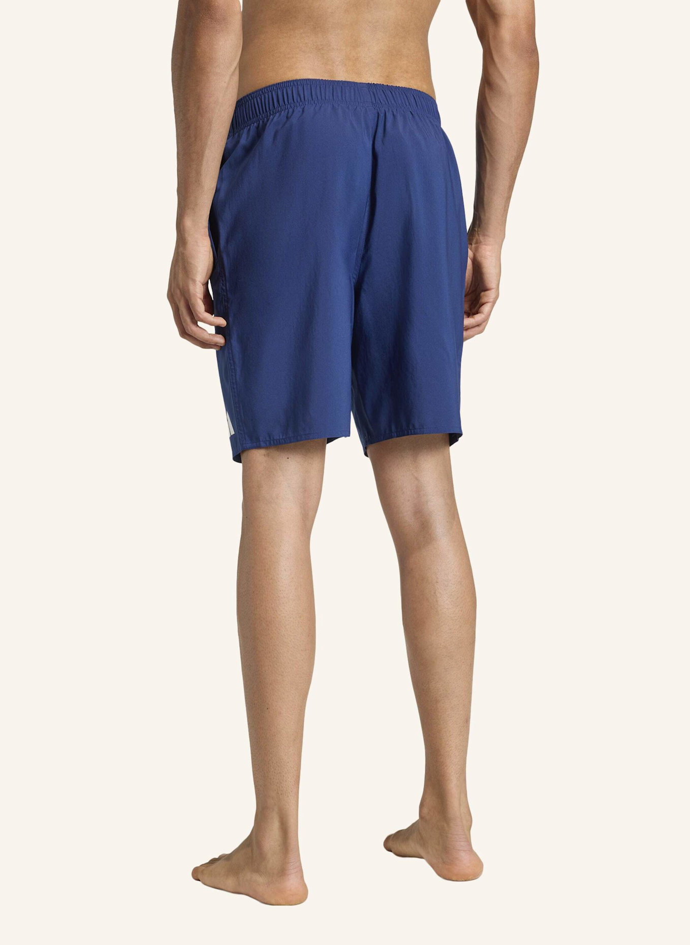 adidas Badeshorts ESSENTIAL 8-INCH: BLAU/ WEISS