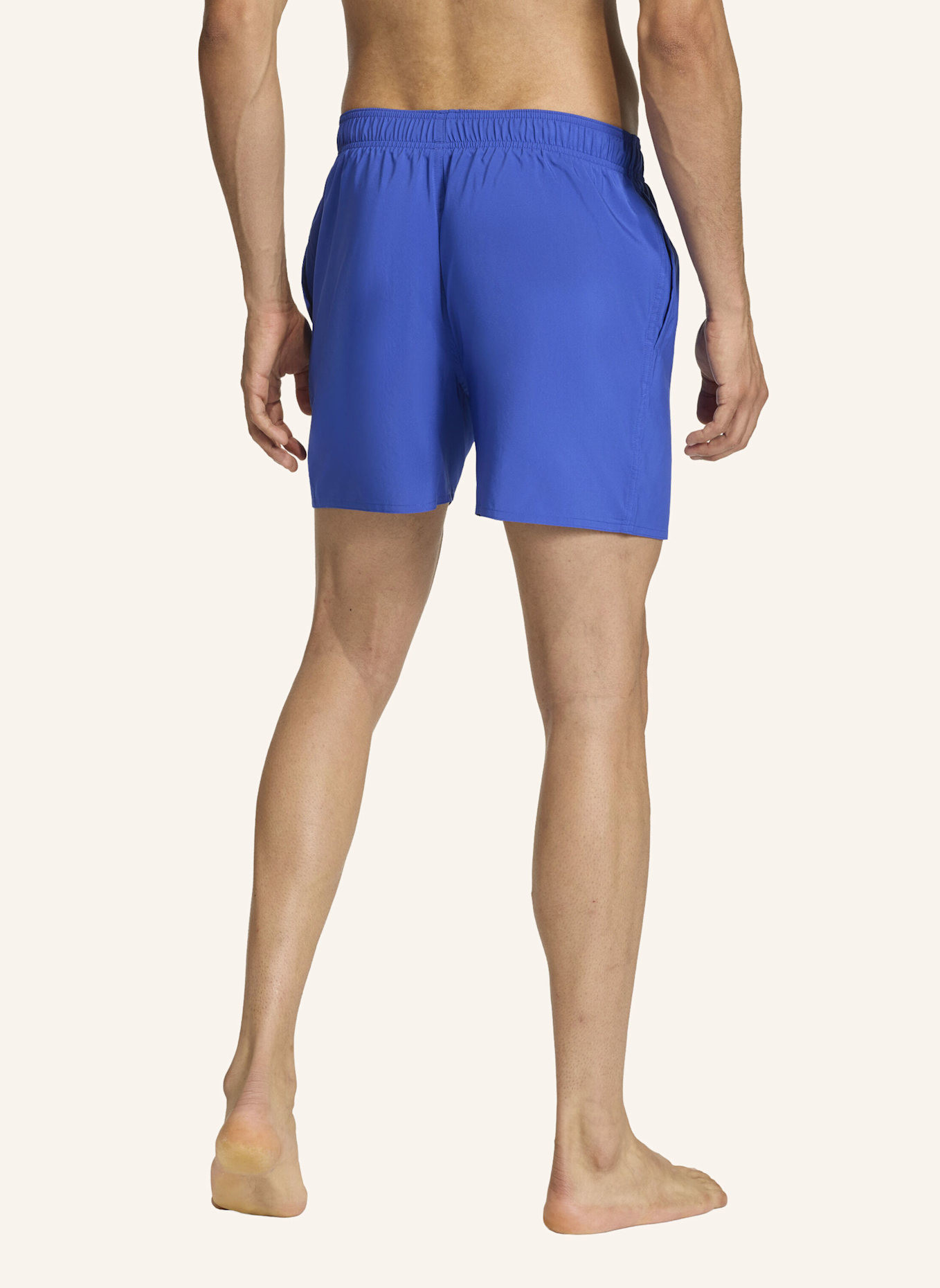 adidas Badeshorts ESSENTIAL 5-INCH: BLAU/ WEISS