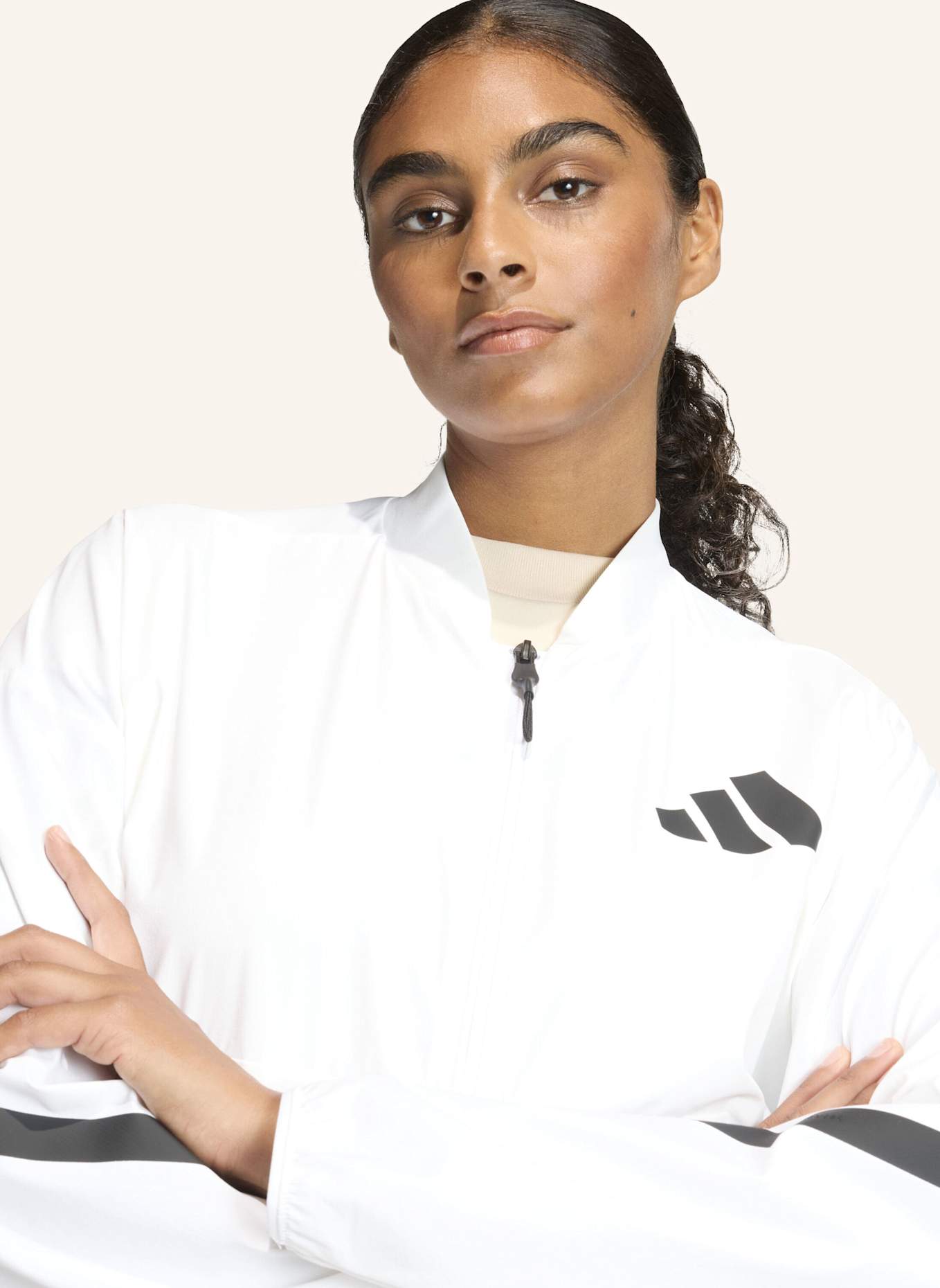 adidas ADIDAS Z.N.E. WOVEN BOMBER: WEISS