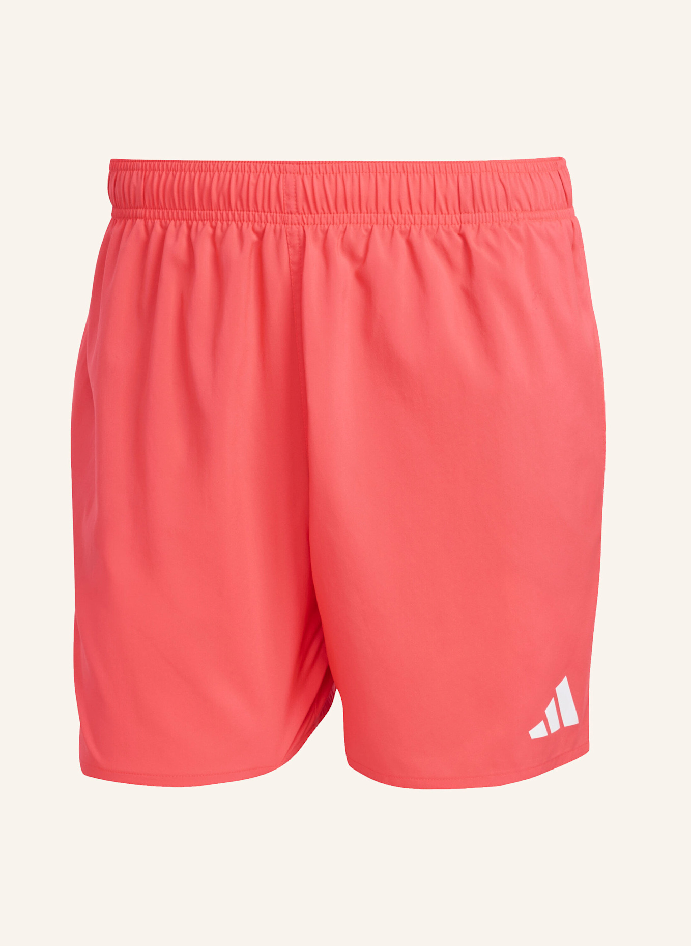 adidas Badeshorts ESSENTIAL 5-INCH: ROT/ WEISS