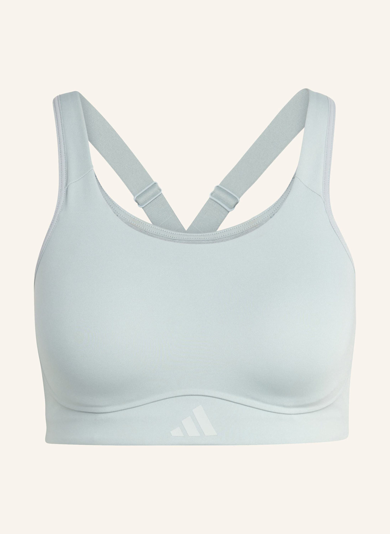 adidas OPTIME WORKOUT HIGH SUPPORT BH: GRÜN