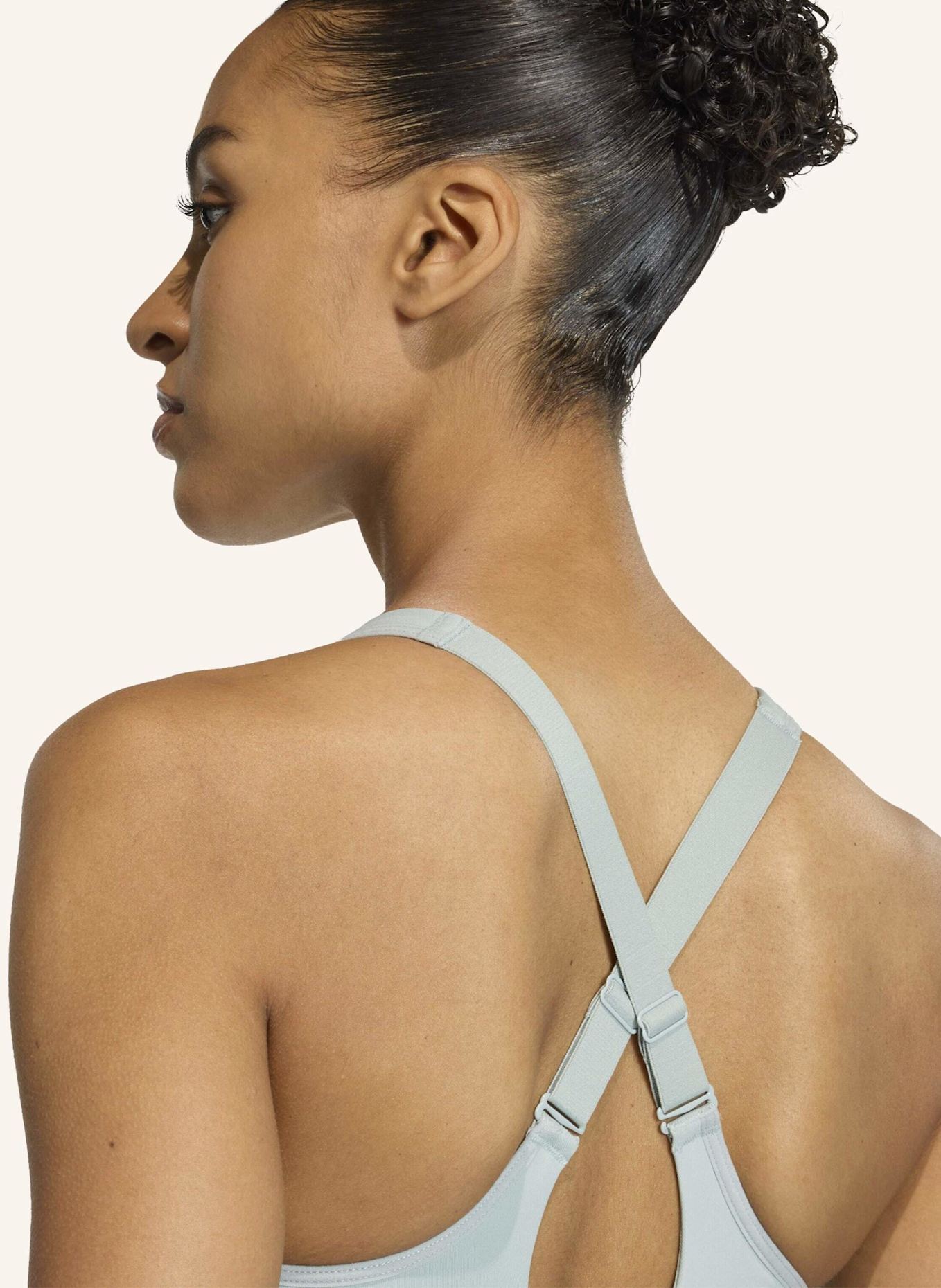 adidas OPTIME WORKOUT HIGH SUPPORT BH: GRÜN