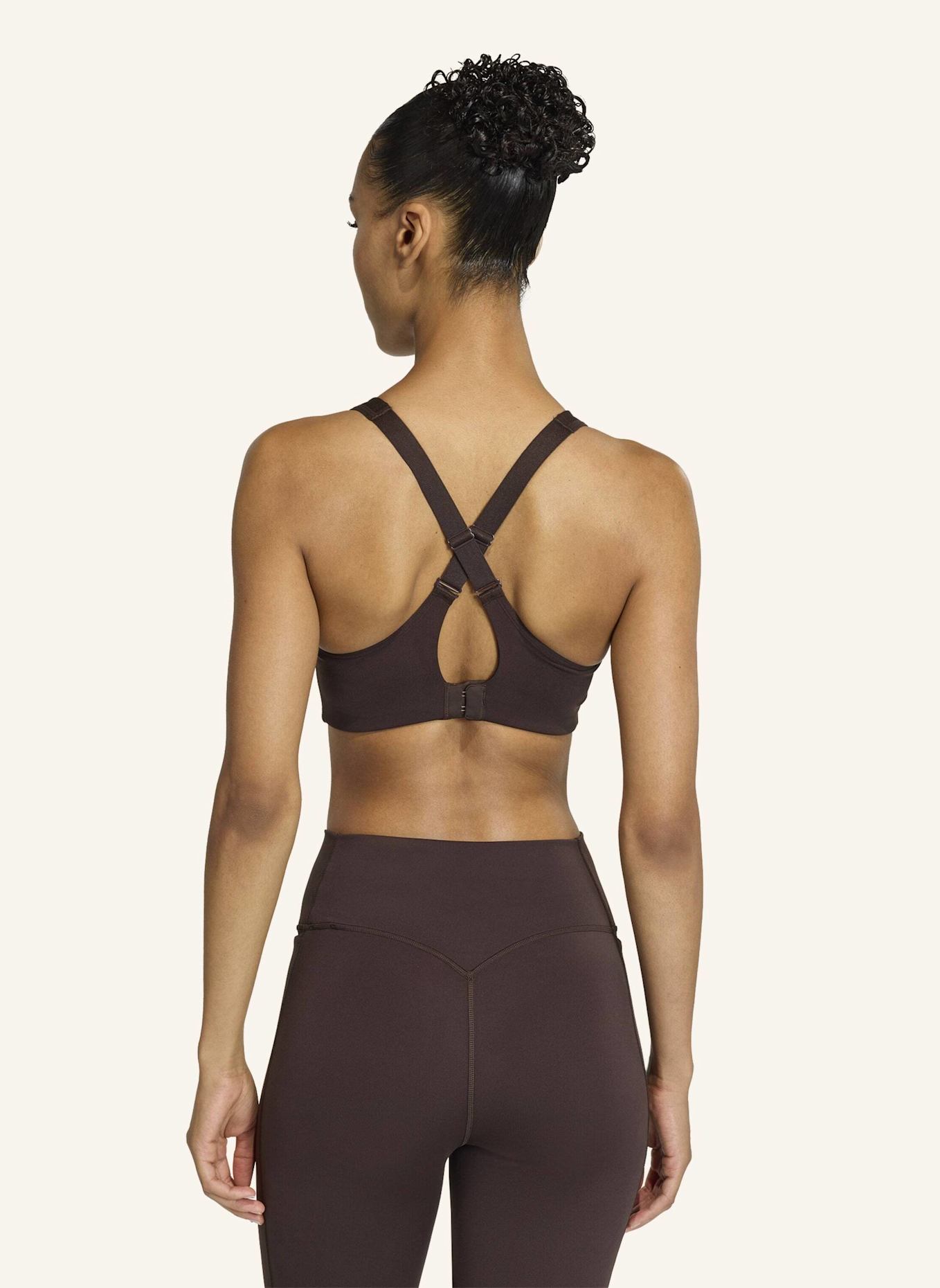adidas OPTIME WORKOUT HIGH SUPPORT BH: BRAUN