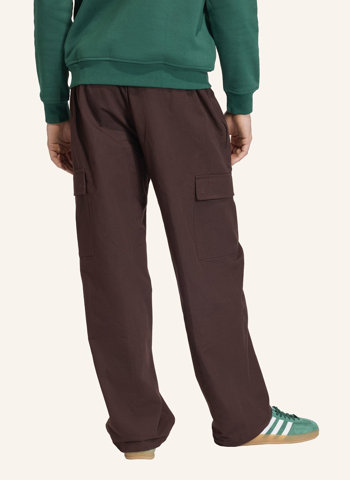 adidas Originals TREFOIL ESSENTIALS GEWEBT: BRAUN