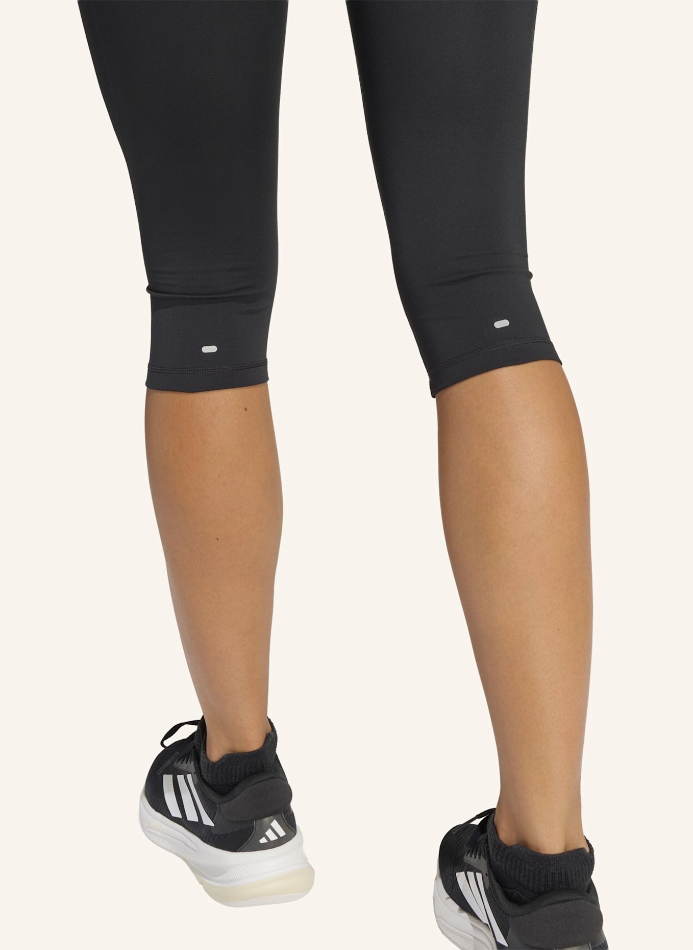 adidas ADI365 RUNNING CLIMACOOL 3/4 LEGGINGS: SCHWARZ