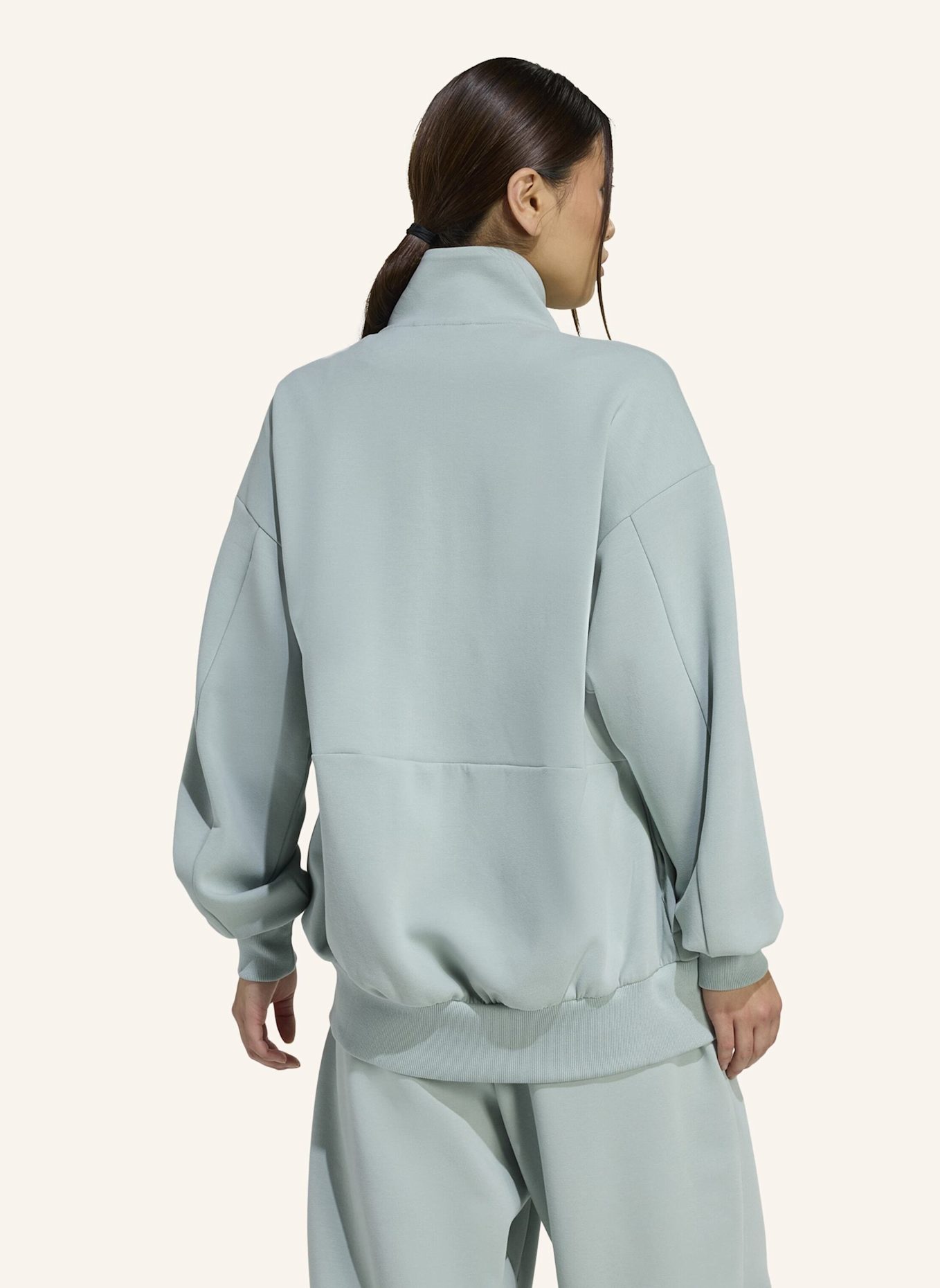 adidas Sweatjacke SOFT LUX: GRÜN