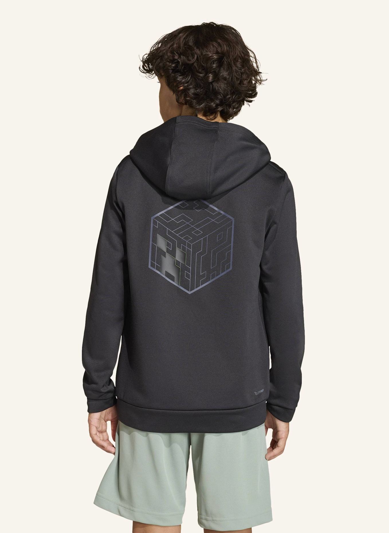 adidas ADIDAS MINECRAFT-TRAININGS-HOODIE: SCHWARZ