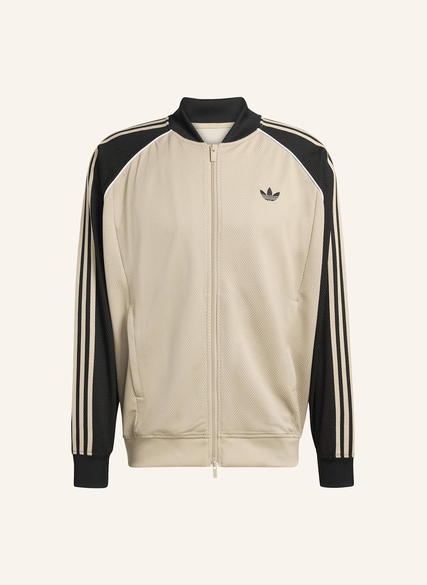 adidas Originals LOOSE MESH TRACKTOP: BEIGE